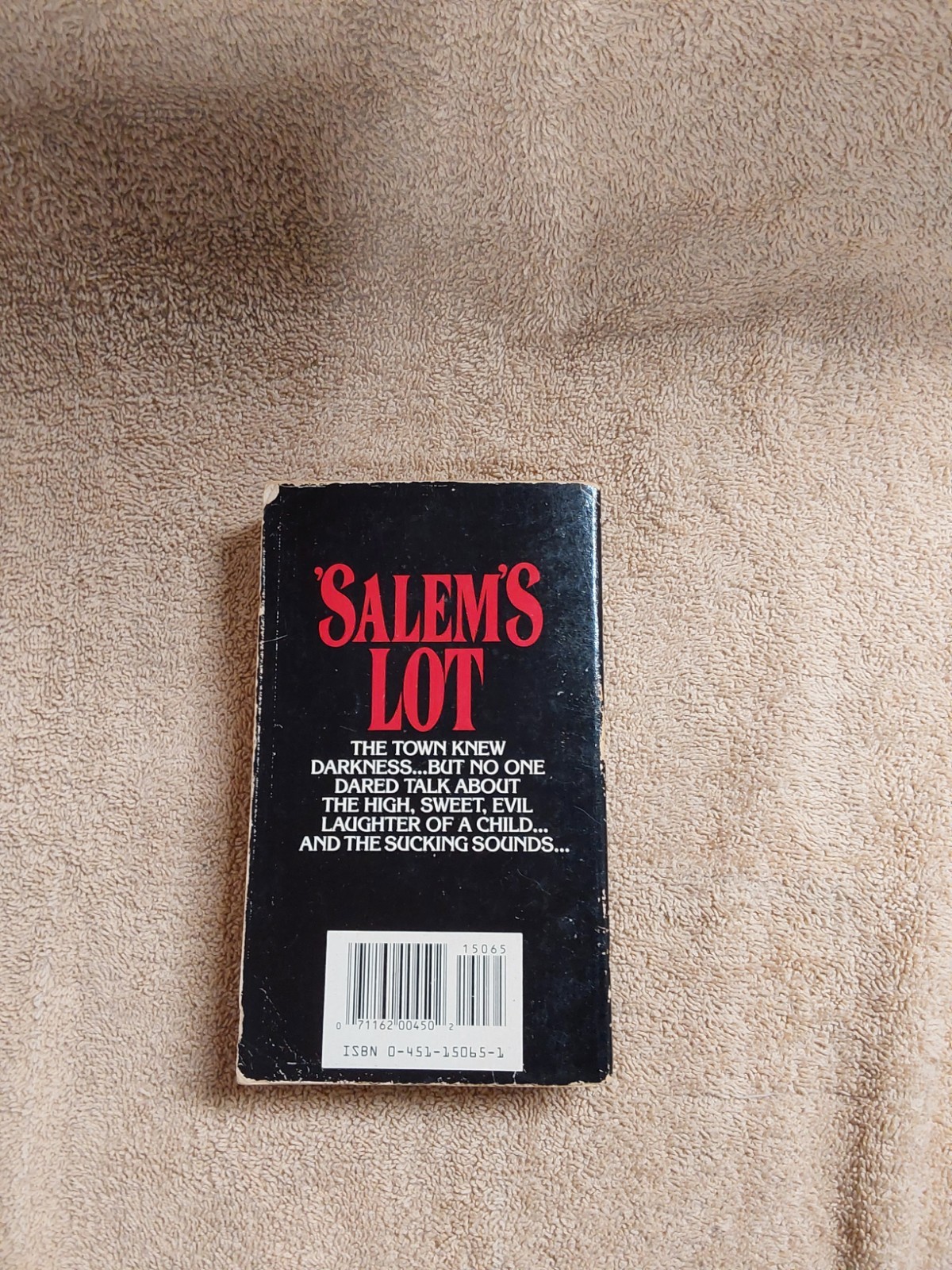 Stephen King Salem’s Lot Paperback