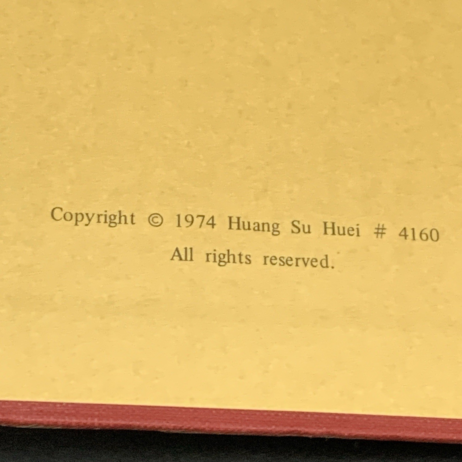 Wei-Chuan Cooking Book Chinese Cuisine Huang Su Huei 1974 Cookbook Asian