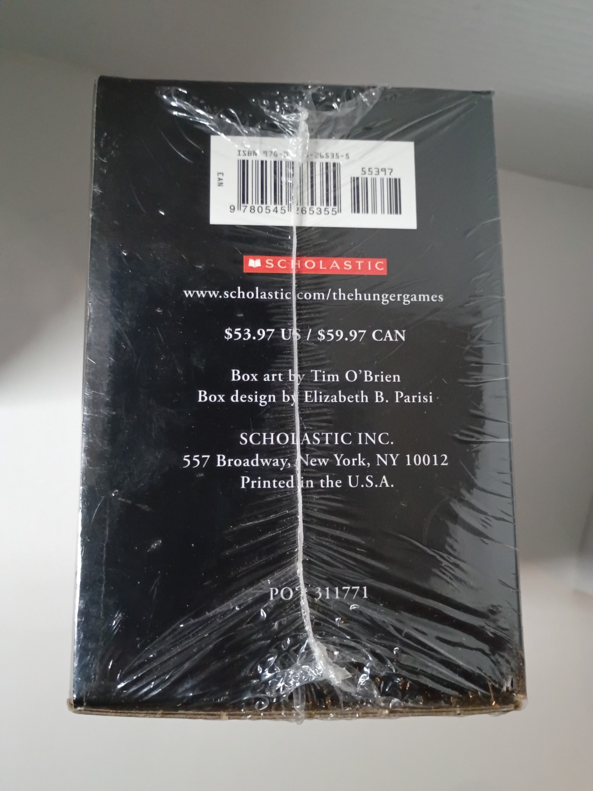 New Factory Sealed The Hunger Games Trilogy Book Hardcover Lot Box Set *READ*