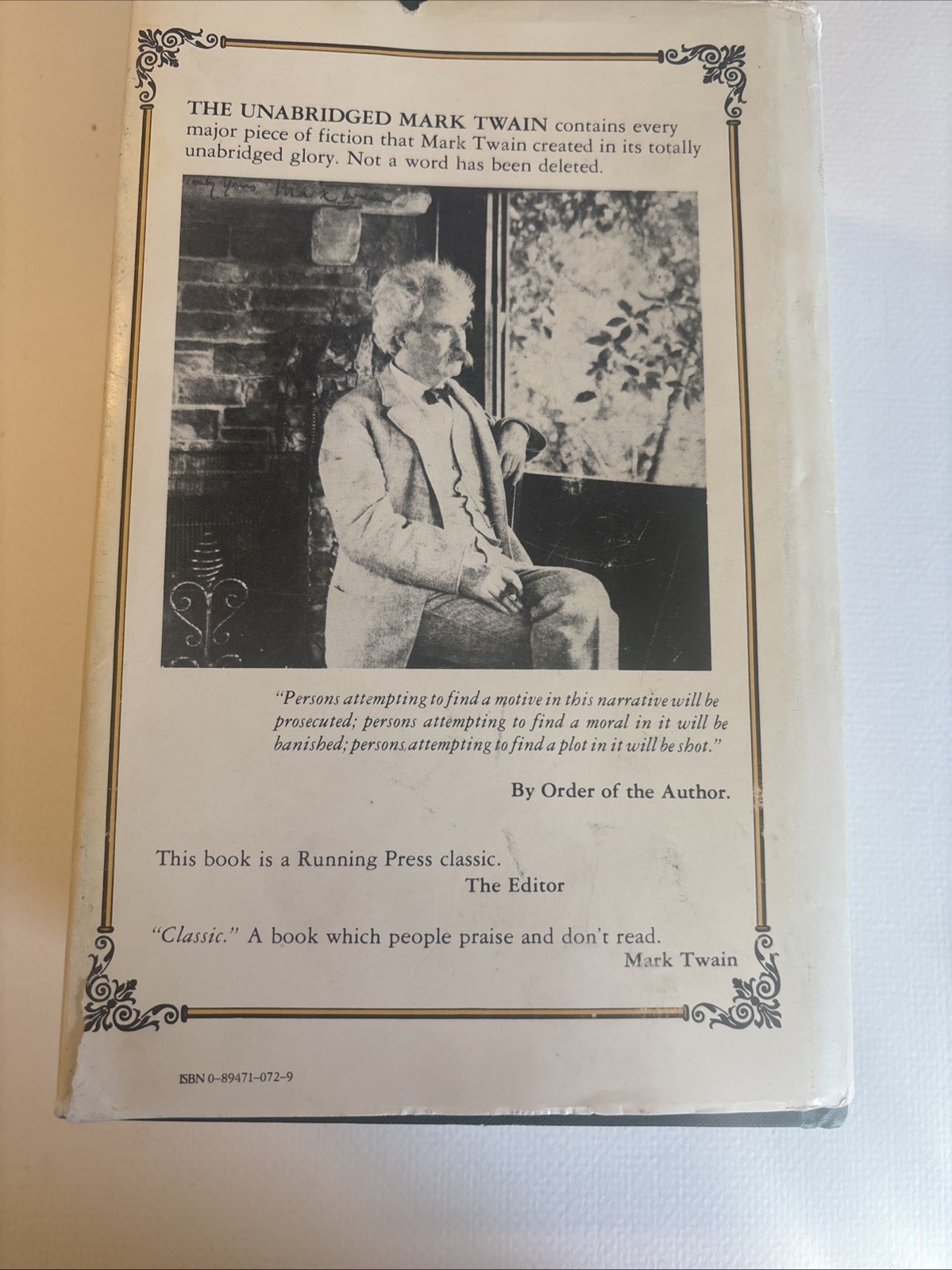 The Unabridged Mark Twain Volume – Hardcover + Dust Jacket