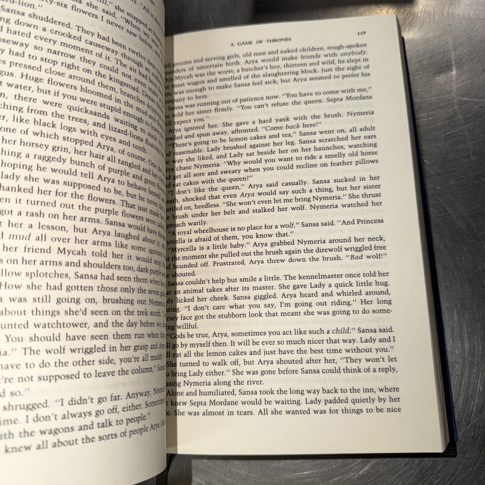 A Game of Throne by George R.R. Martin, Blue SlipCase Edition, Hardcover 1st