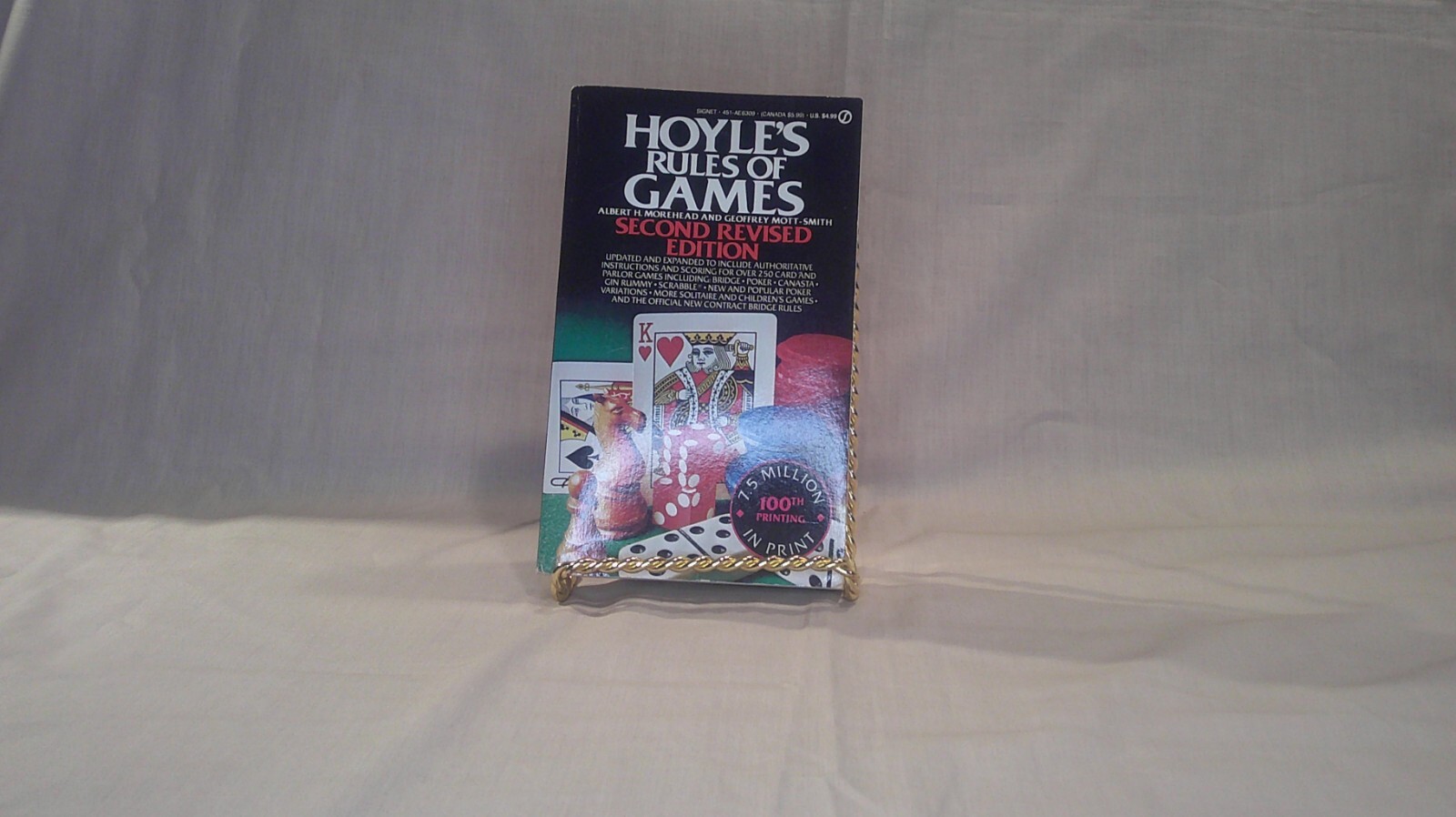 Hoyle’s Rules of Games by Geoffrey Mott-Smith and Albert H. Morehead (1946,…