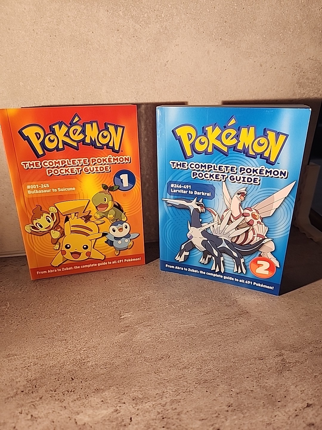 The Complete Pokémon Pocket Guide Box Set Bonus Poster Over 500 Pages. Like New