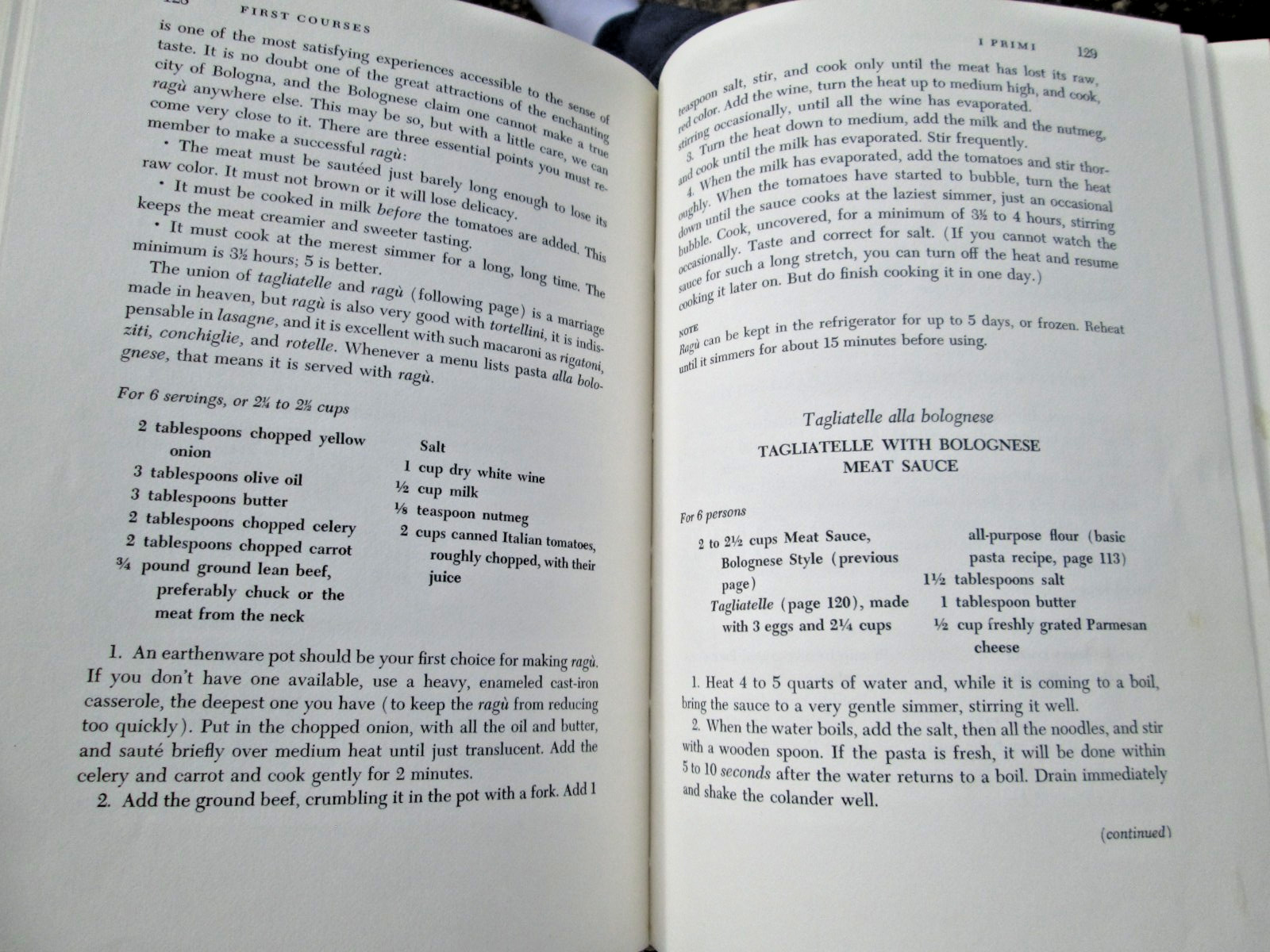 Classic Italian Cook Book The Art of Italian Cooking & Eating HC Marcella Hazan