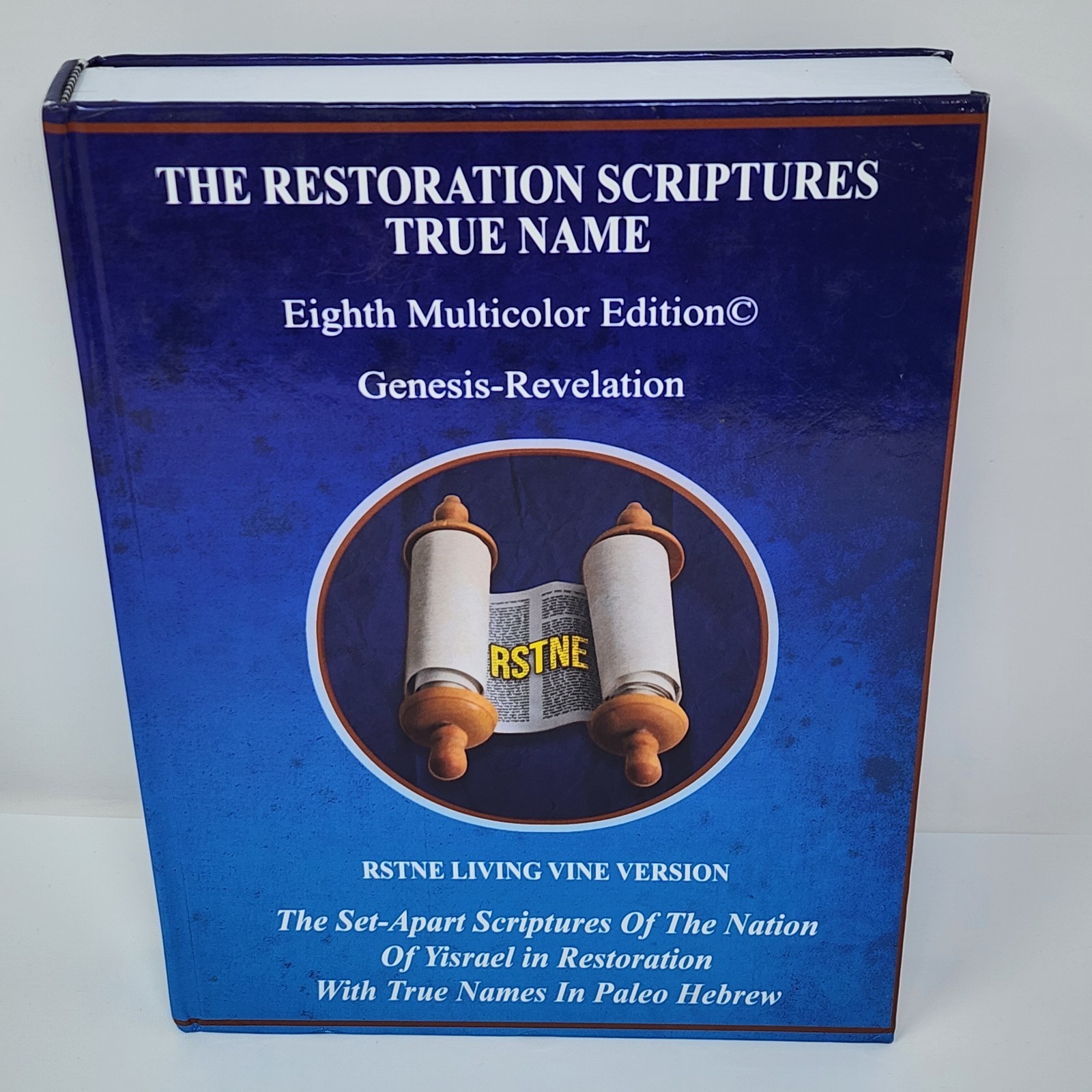 RSTNE Restoration Scriptures True Name 8th Ed Multicolor Living Vine Hardcover A