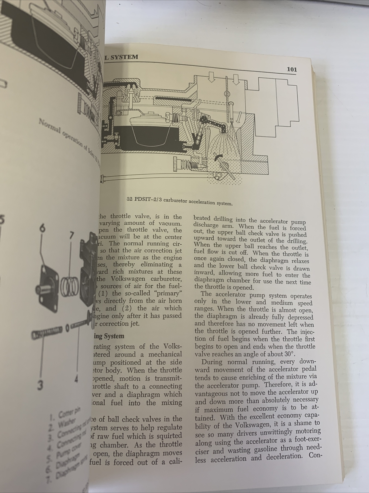 Volkswagen Chiltons Repair Tune up 1949-71 SC 1974 212 Pages Very Clean 91J