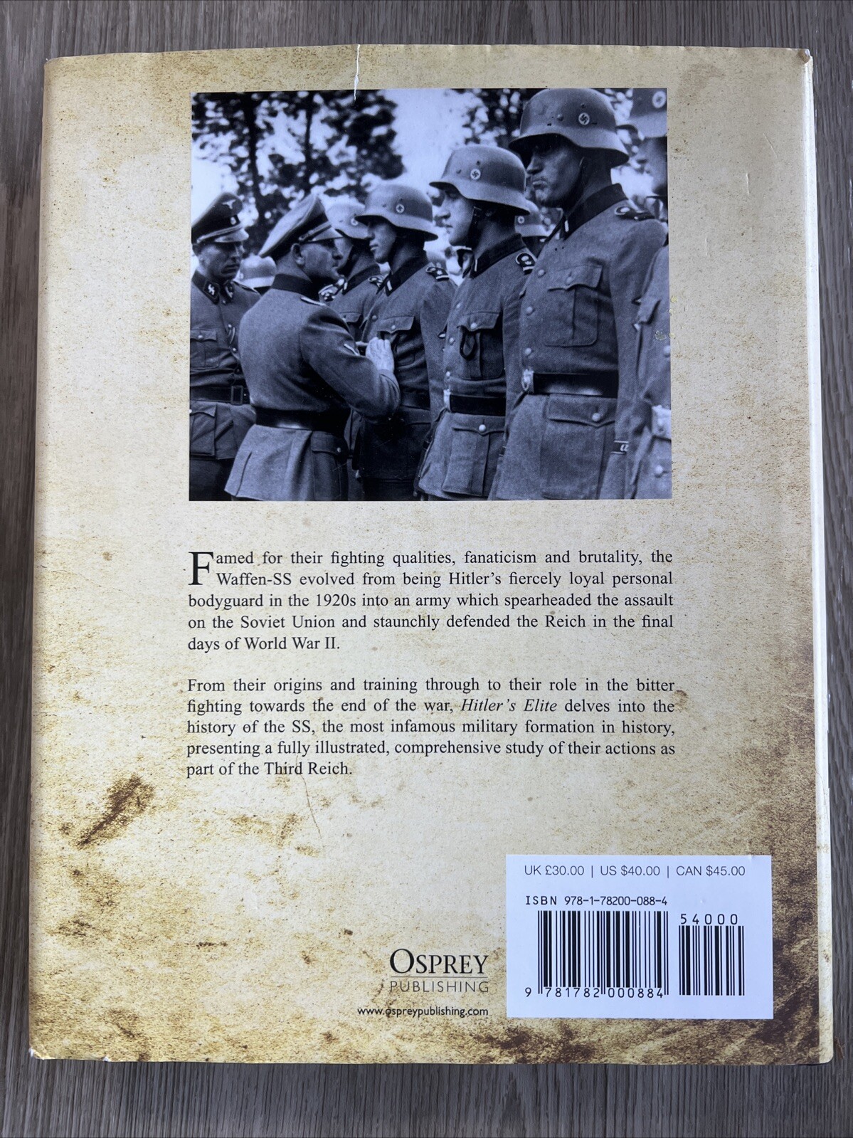 Hitler’s Elite : The SS 1939-45 by Chris McNab (2013, Hardcover)