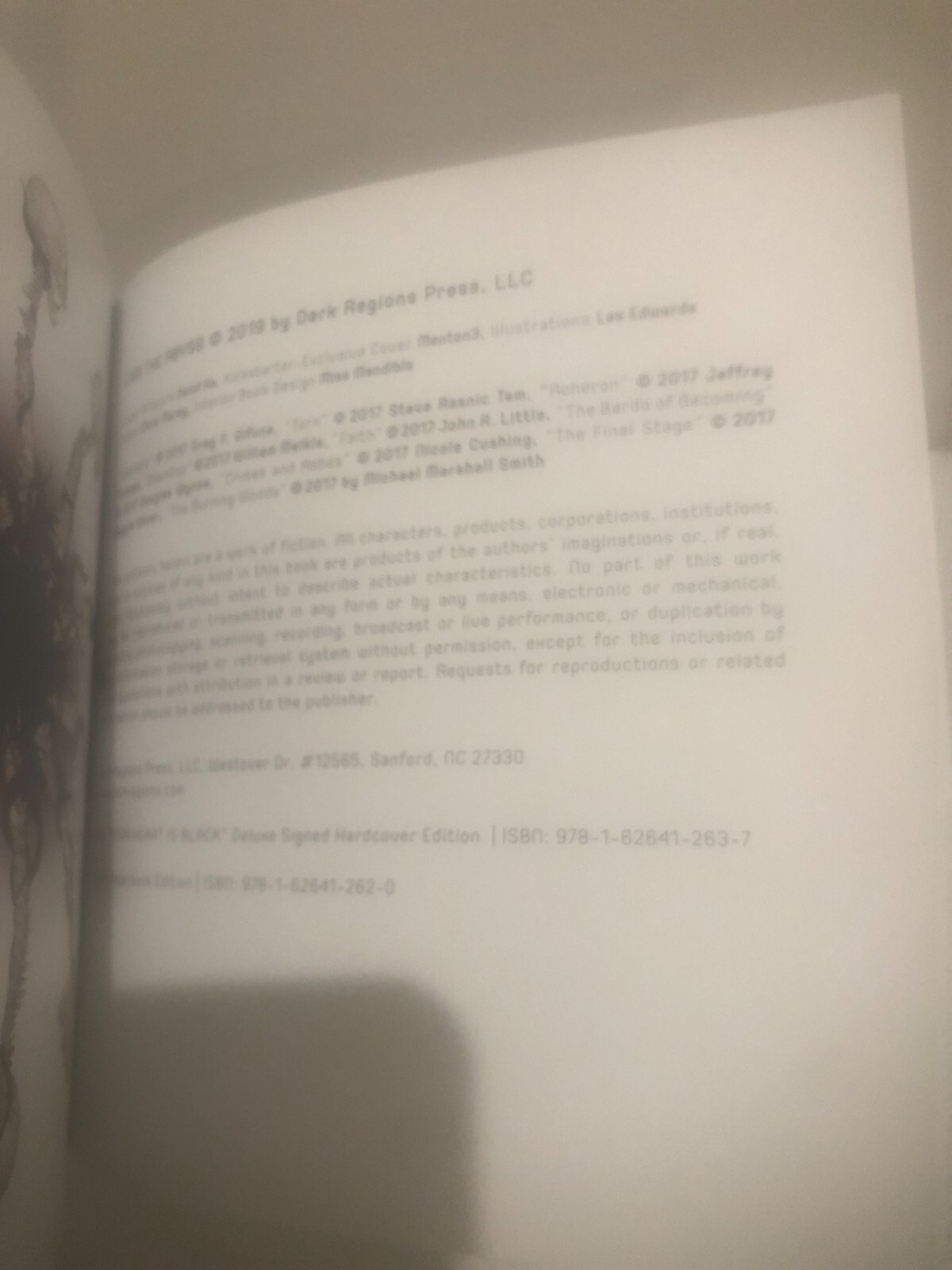 I am the Abyss – Michael Marshall Smith, Nicole Cushing – Dark Regions Press
