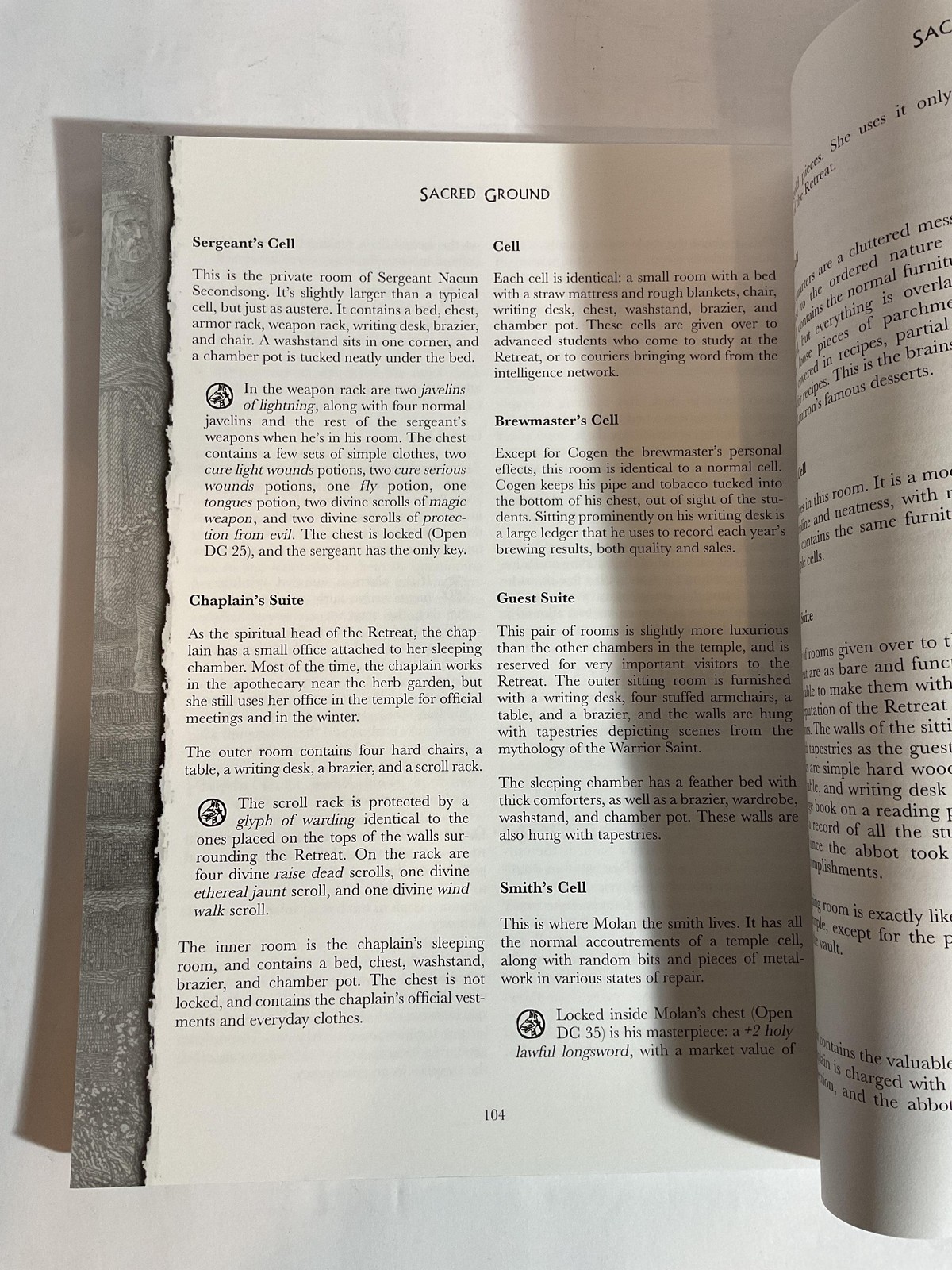 Sacred Ground Penumbra D20 RPG Sourcebook Holy Sites Atlas Games Softcover