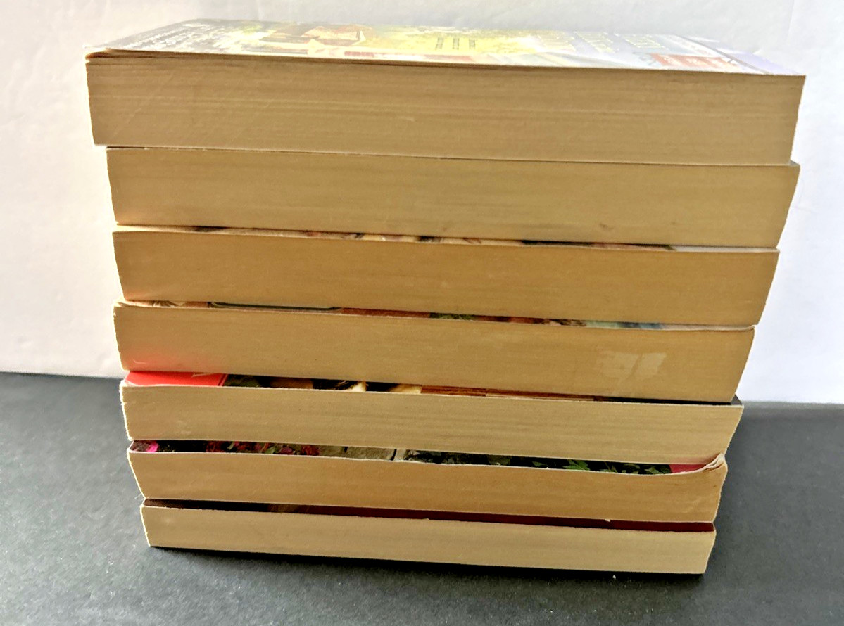 Lot of 7 Bibliophile Book Lovers Cozy Mystery PB Books Mixed Authors One Signed