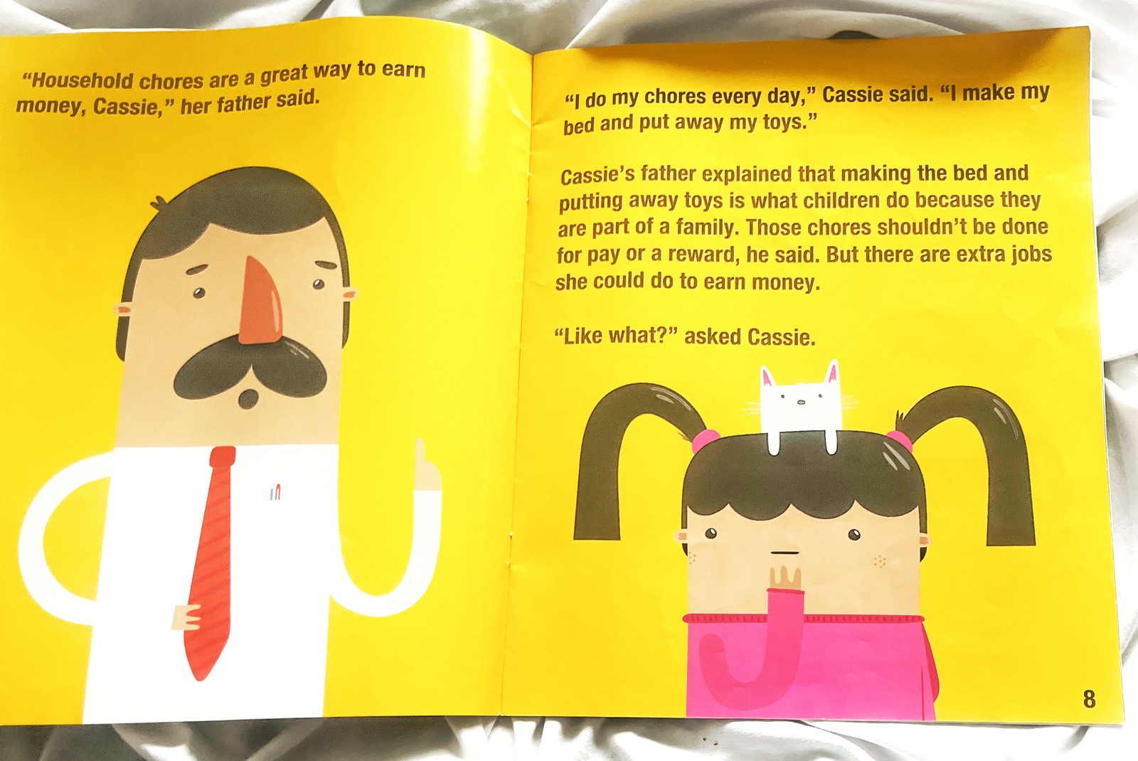 🟠Welcome Home Junior Achievement Chapbook Picture Book Illustr Business Age 4-8