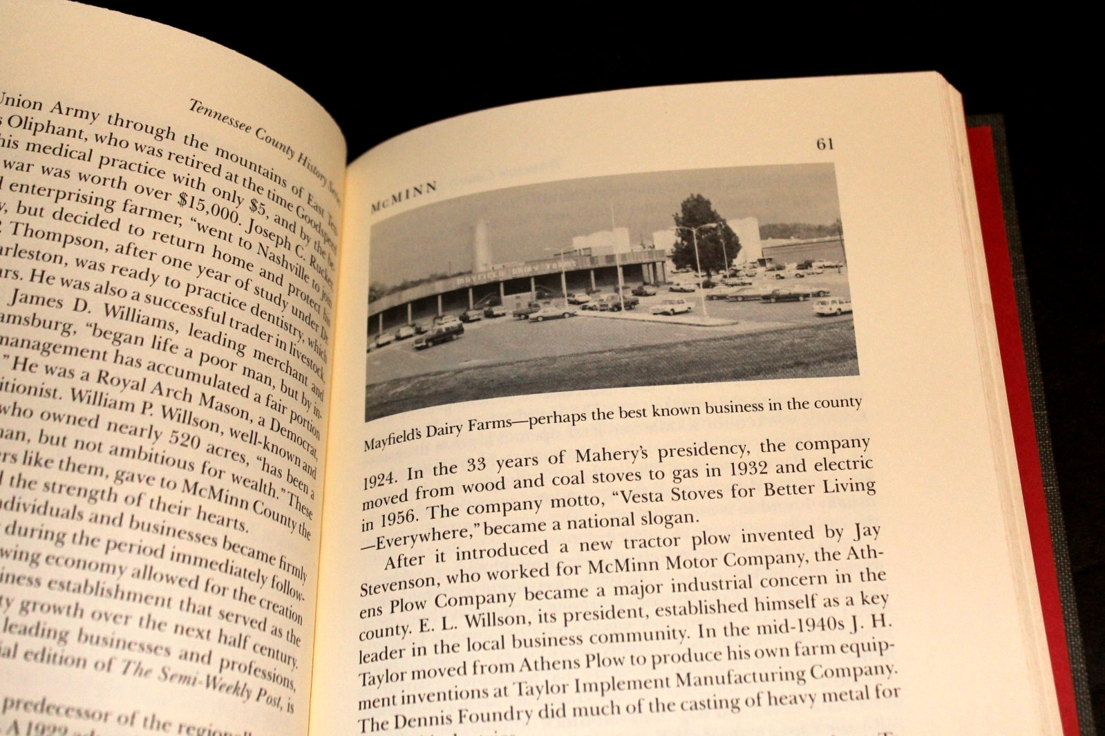 Limited Edition (#102) SIGNED by the author McMINN COUNTY Tennessee 1984