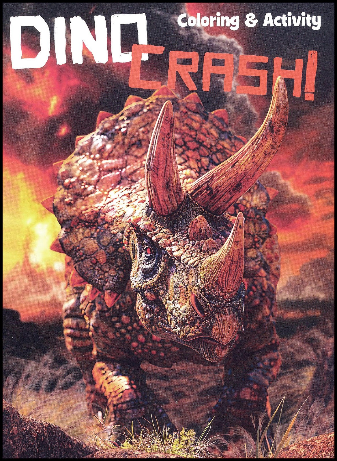 Dino Crash – Coloring & Activity – Book