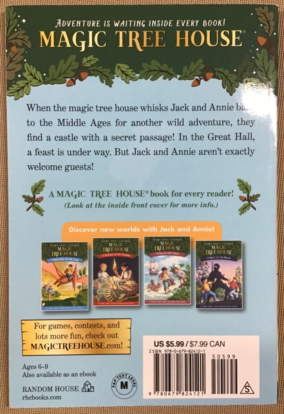 The Knight at Dawn (Magic Tree House, No. 2) Paperback by Mary Pope Osborne NEW