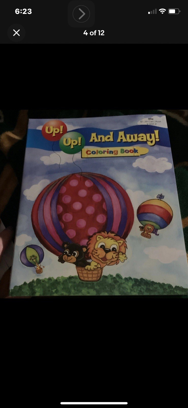 (4)Playmore Publishers Fast Friends Coloring Book Ages 4-8 Illustrated Paperback