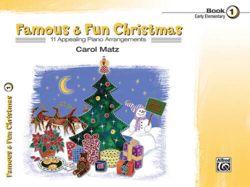 Famous Fun Christmas Book 1 – Paperback By Matz, Carol – GOOD