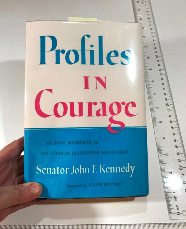 John F Kennedy 1955 1956 Profiles in Courage * Nice First Edition HbDj (later)