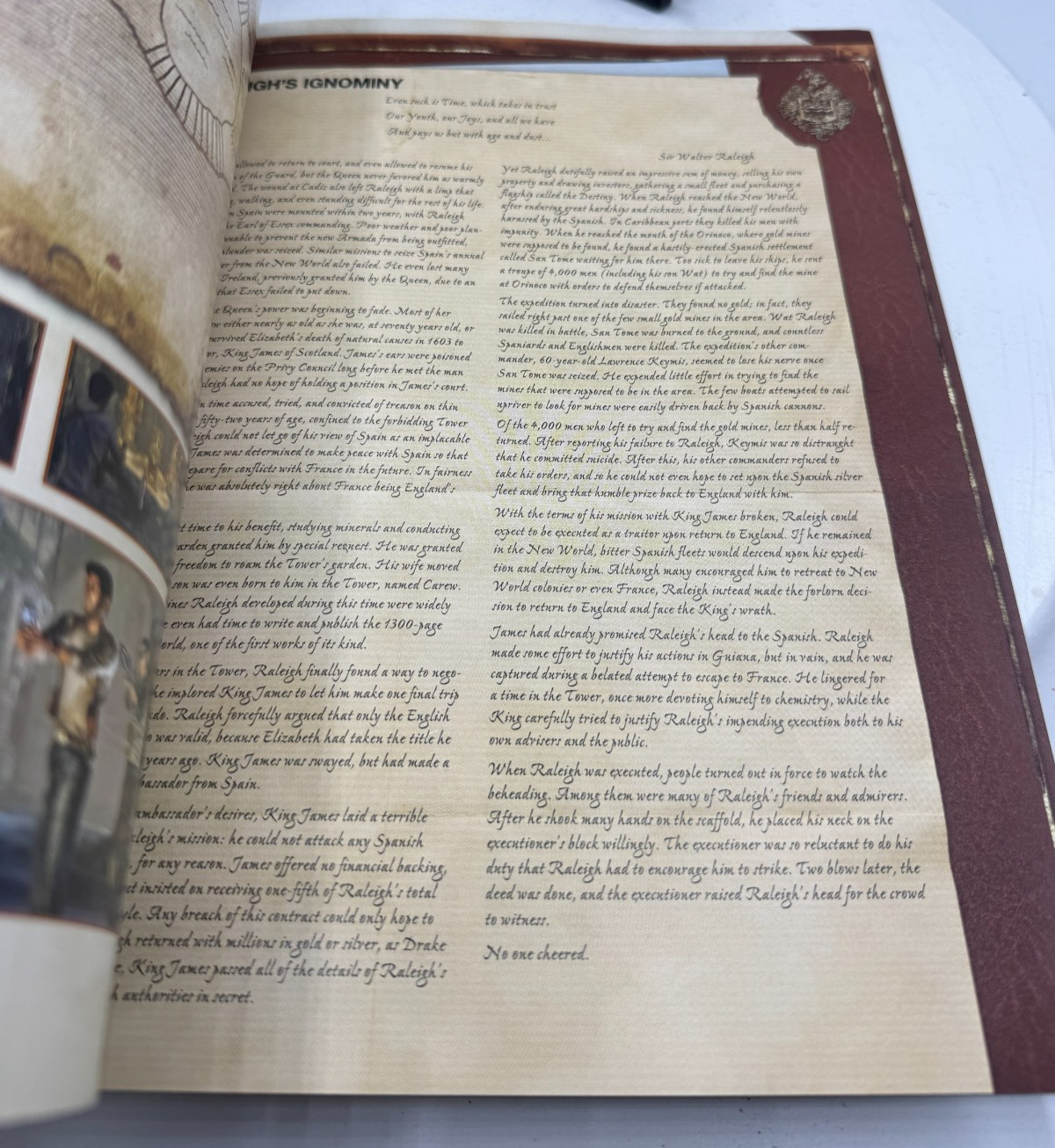 Uncharted Drakes Fortune Bradygames Signature Series Strategy Guide w/ Poster