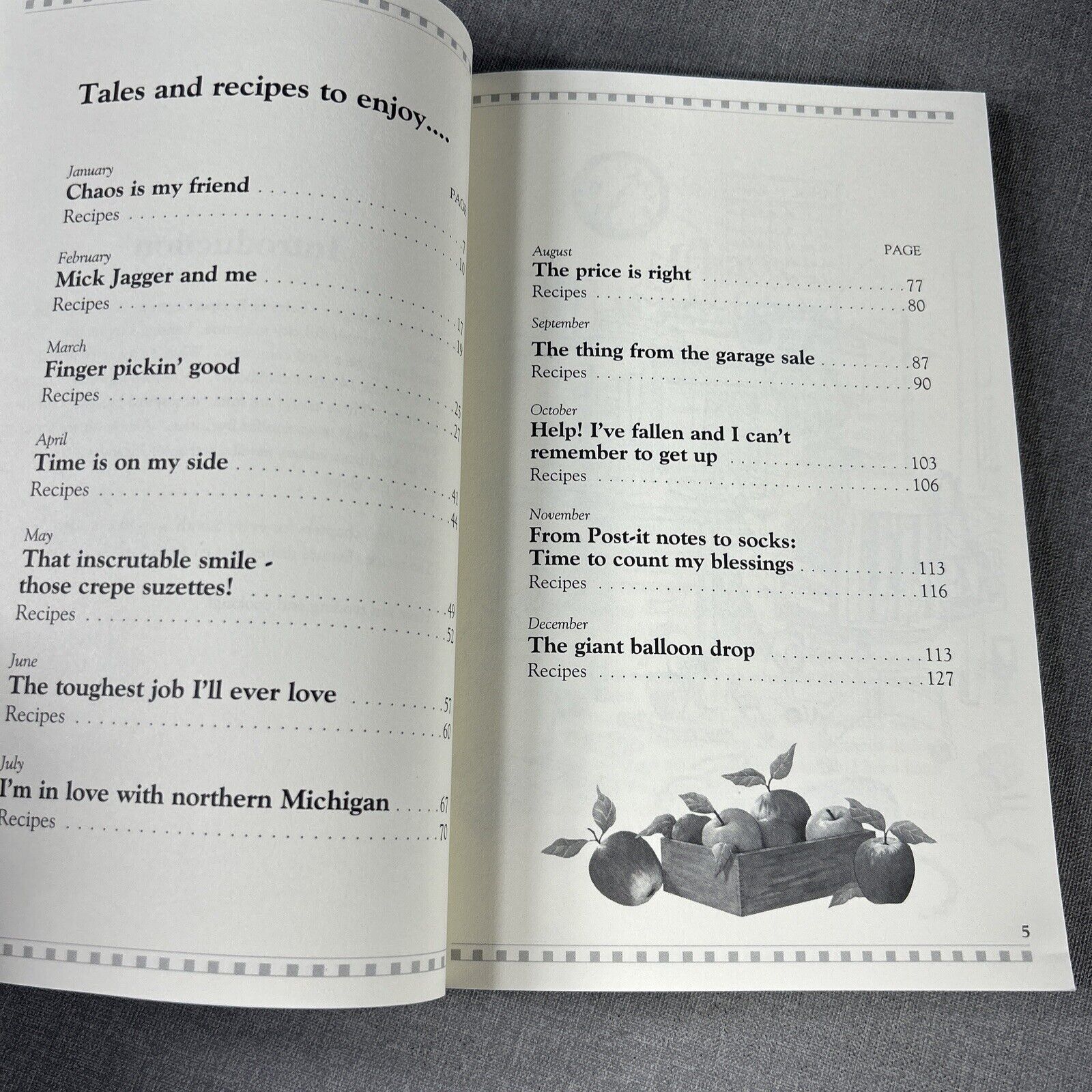 Made in Michigan Tales and Recipes Carole Eberly 2002 Paperback Book