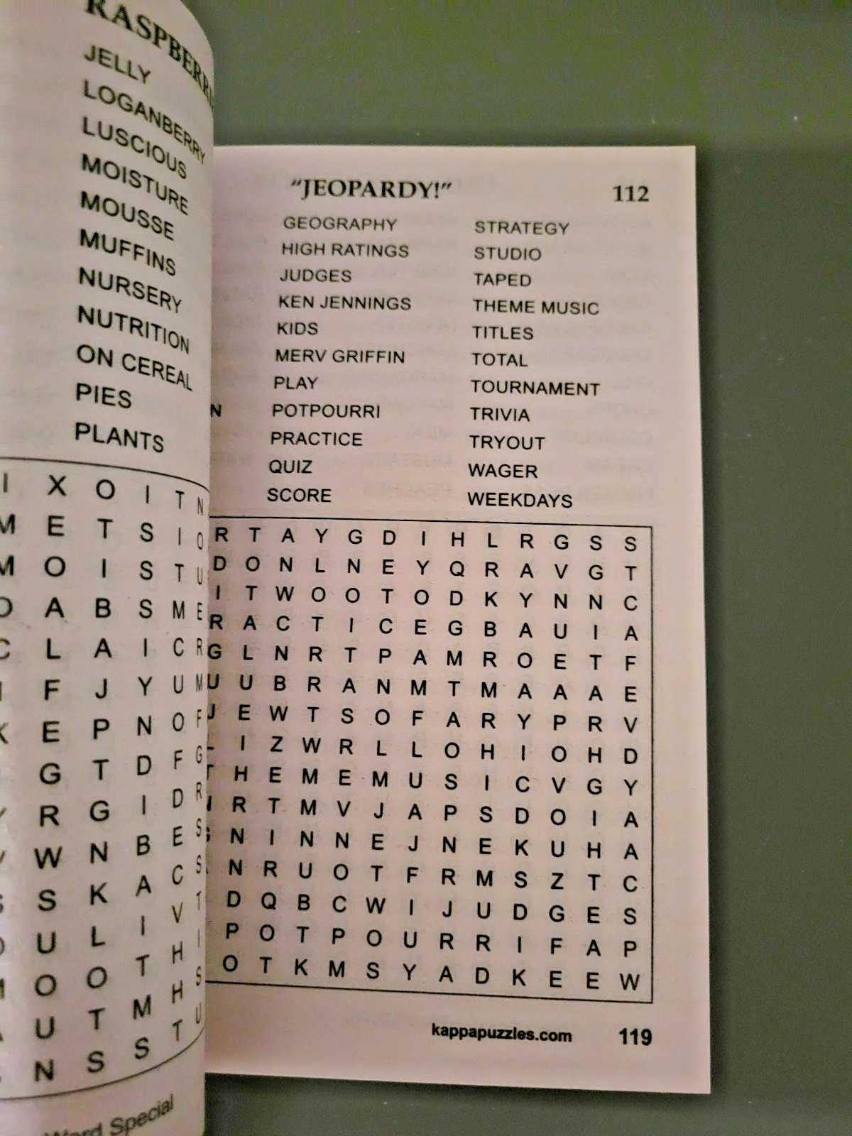 Lot of 3 Find-the-Word Puzzle Books by Kappa – 2 Special & Jumbo 390+ Challenges