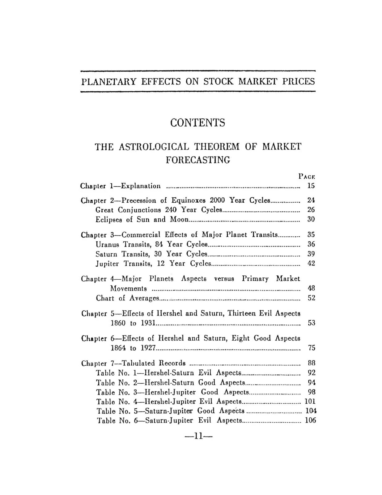 2 VOL SET Cyclical Market Forecasting Stocks (1938) AND Planetary Effects (1932)