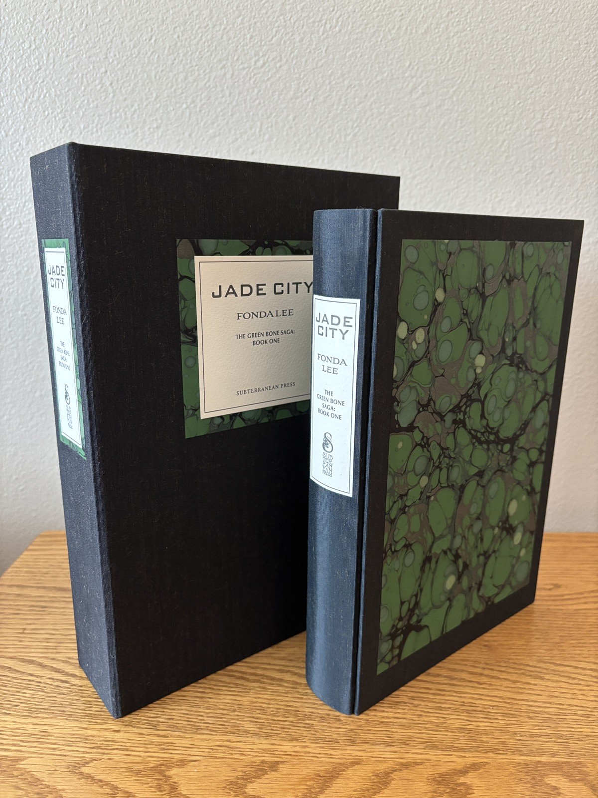 Jade City Fonda Lee Signed Lettered Edition Subteranean Press