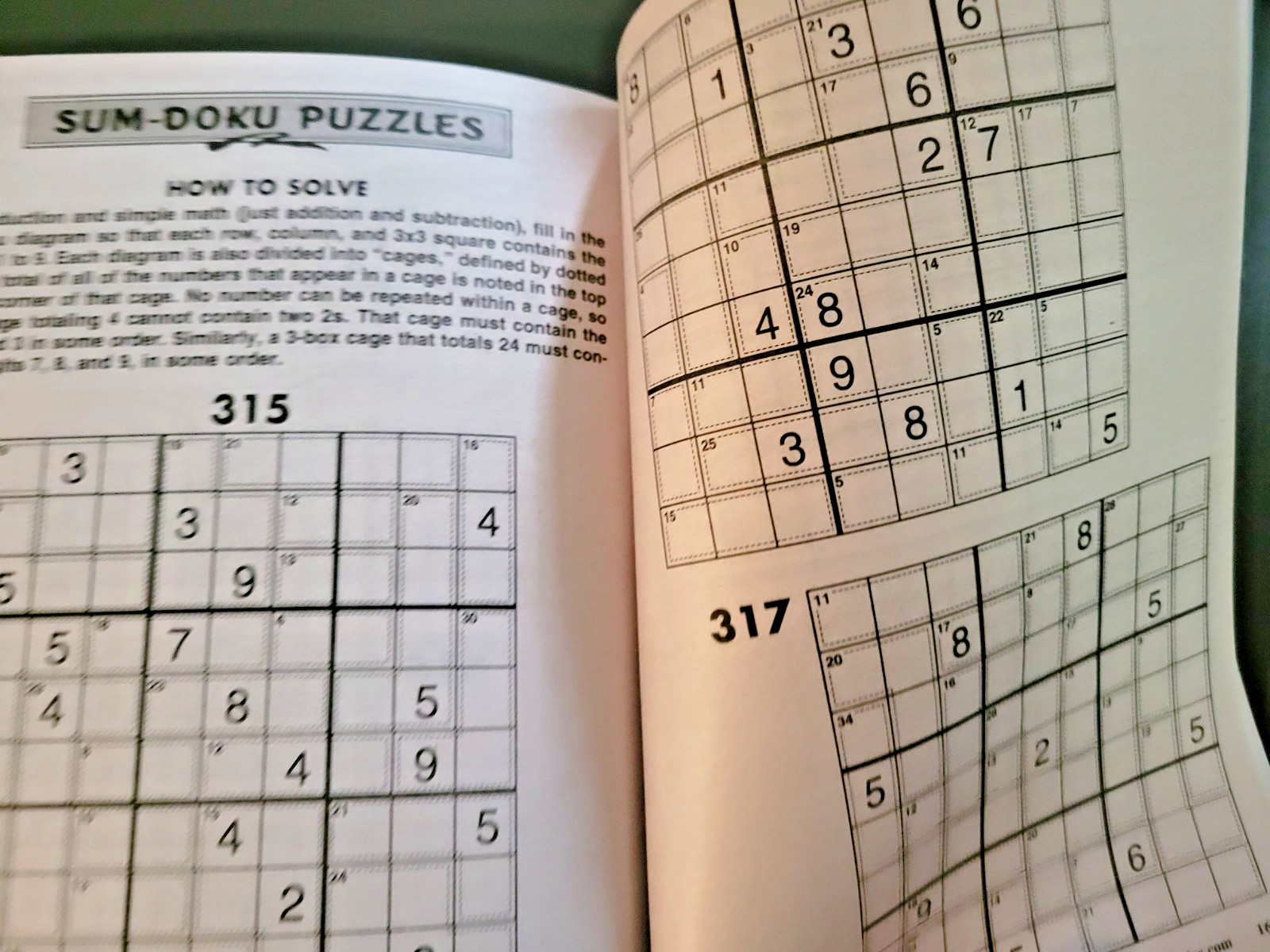 Lot of 3 SUDOKU Puzzle Books by Dell -Top Choice-Totally-Original – 450+ Puzzles