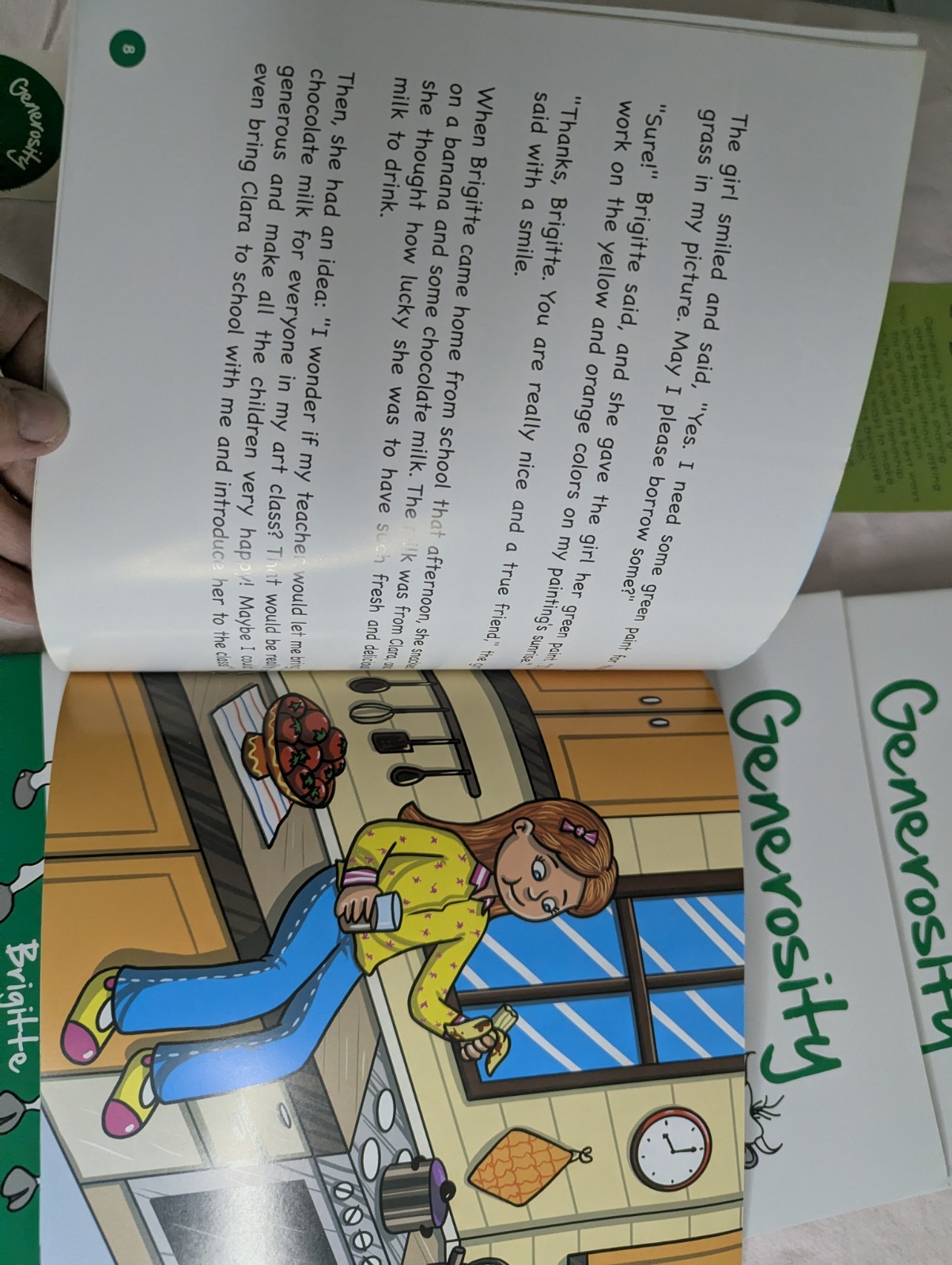 Home School Teachers Cloud 9 world character books GENEROSITY lot 2nd-5th