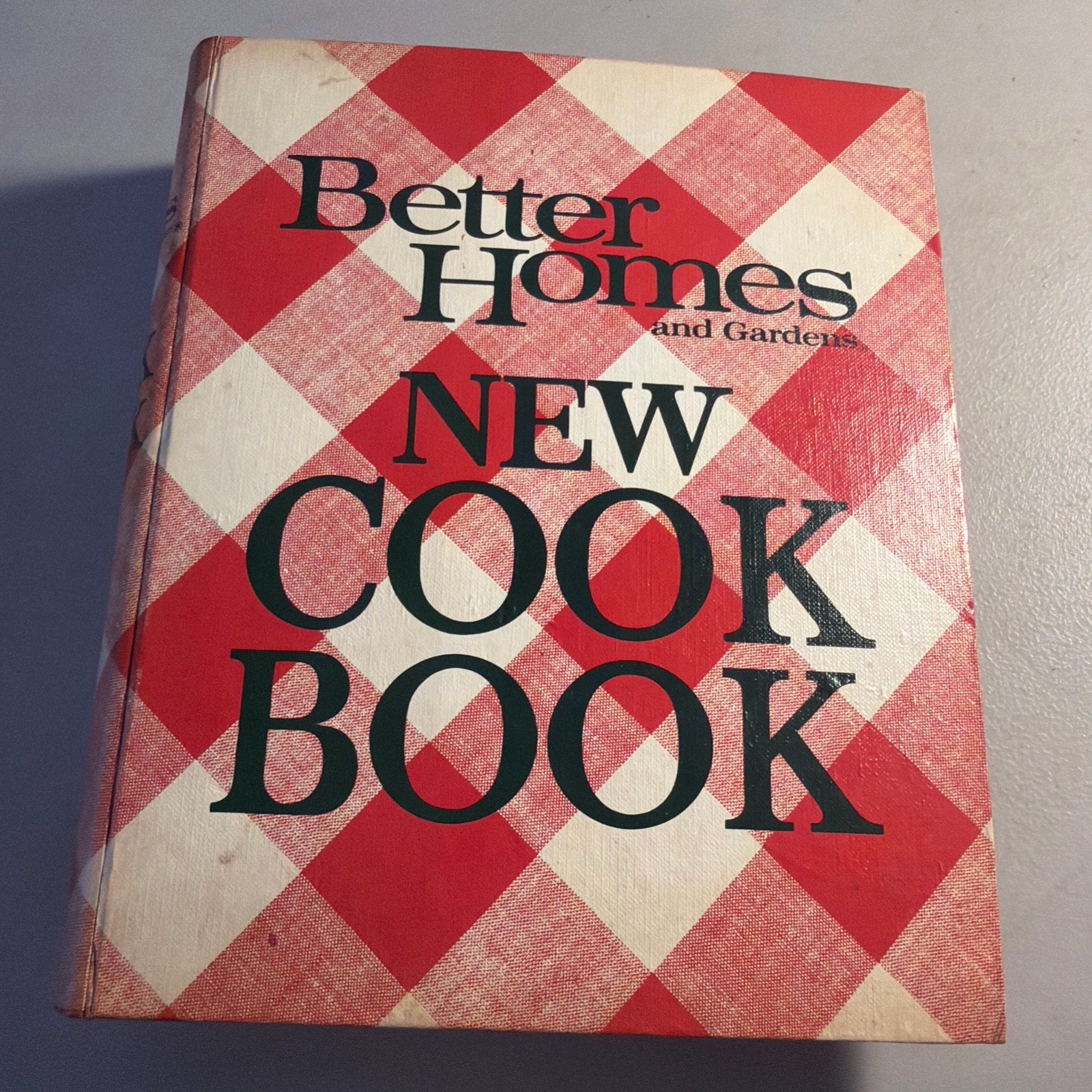Vintage 1976 Better Homes and Gardens New Cook Book 5 Ring Binder Hardcover