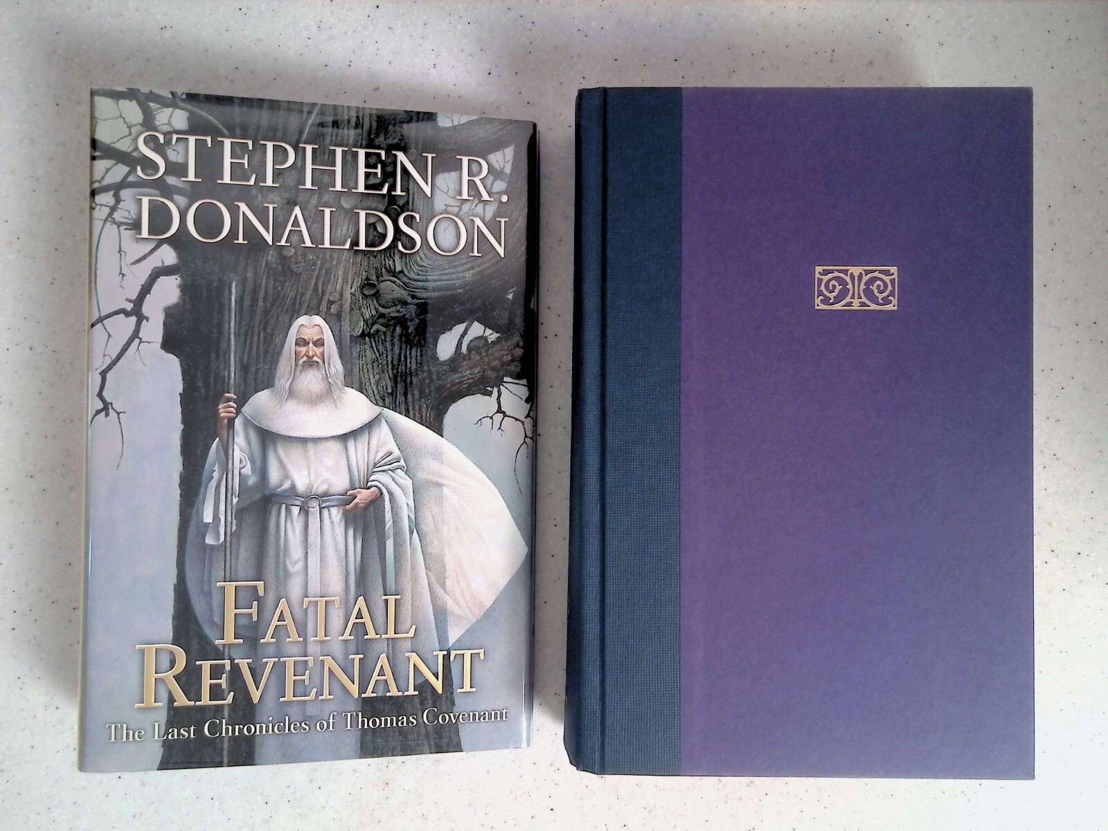 Fatal Revenant by Stephen R. Donaldson, Signed, Remaindered, 1st Edition, HC/DJ