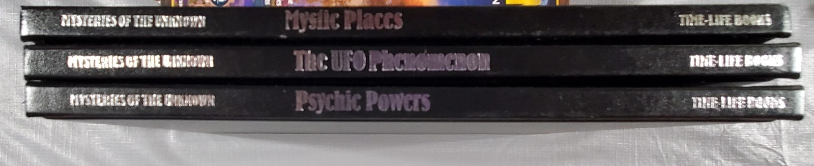 Mysteries Of The Unknown Lot of 3, Mystic Places, UFO, Psychic Powers r