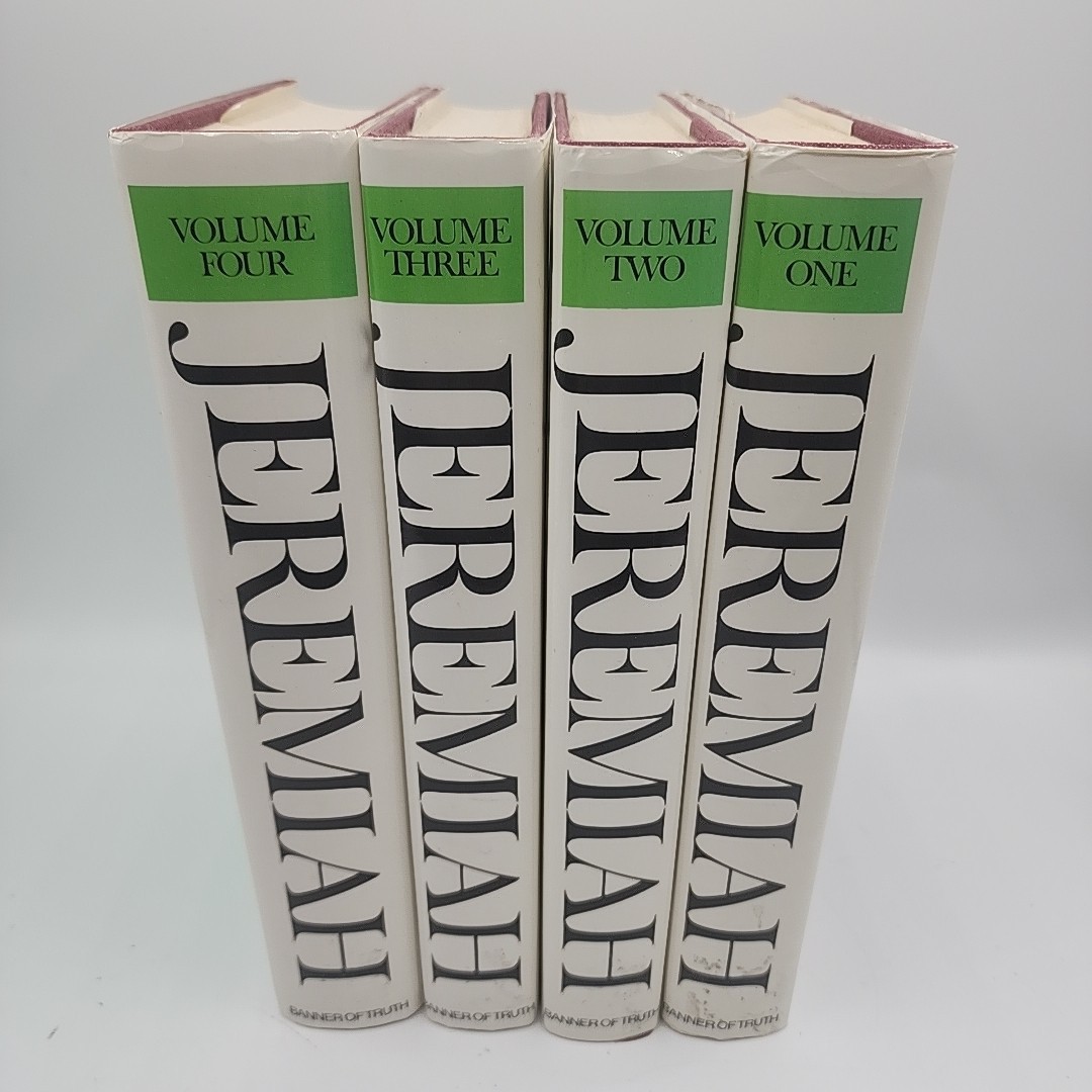 Commentary on Jeremiah and Lamentations – Geneva Banner of Truth Volumes 1,2,3,4