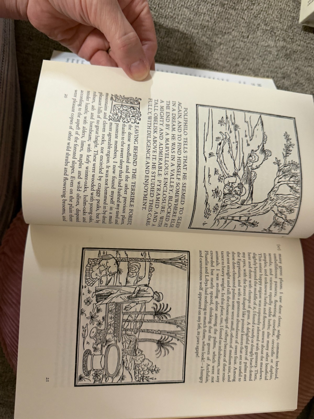 Hypnerotomachia Poliphili: The Strife of Love in a Dream HC Dust Jacket