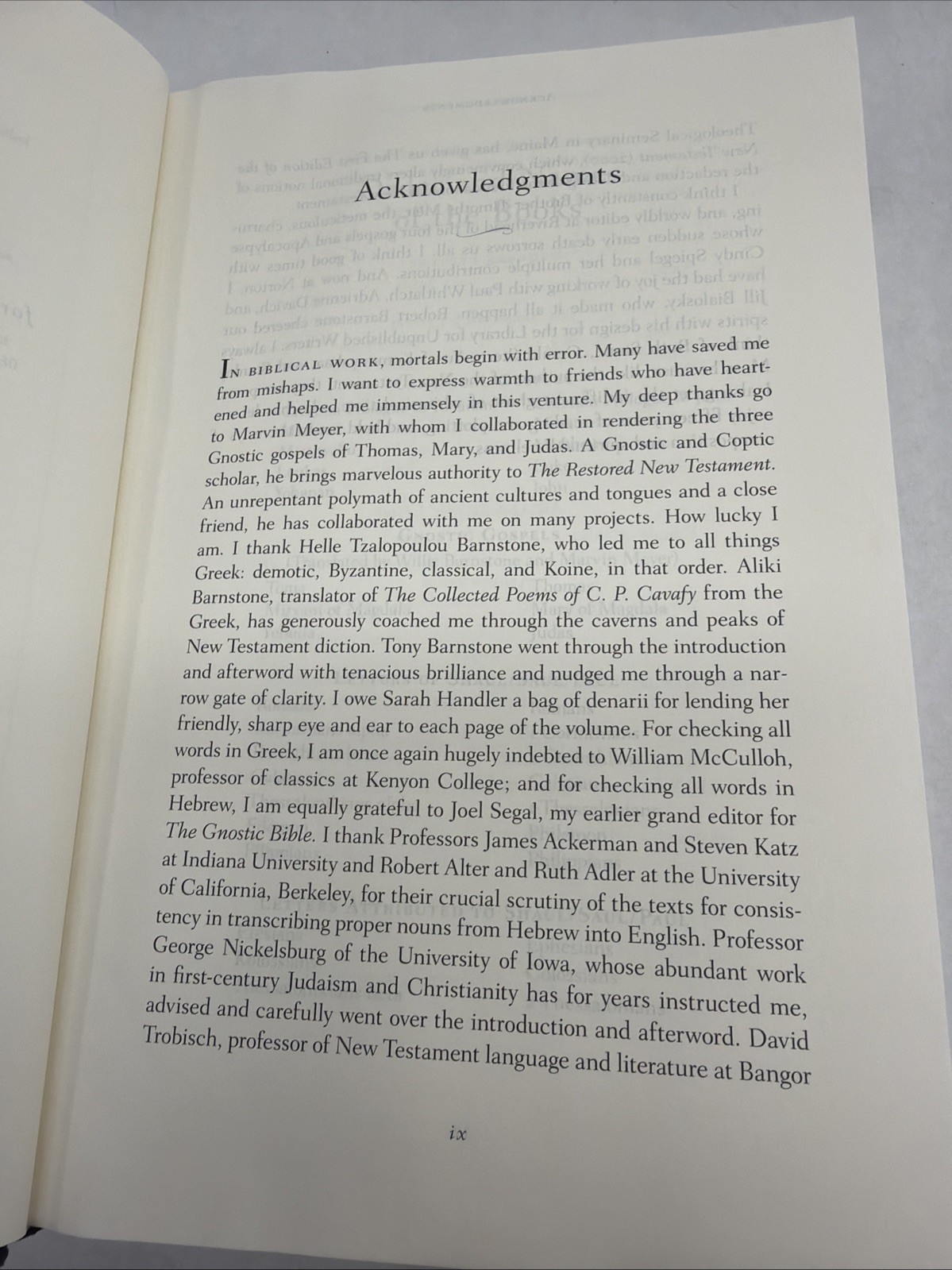 The Restored New Testament – A New …, Barnstone, Will