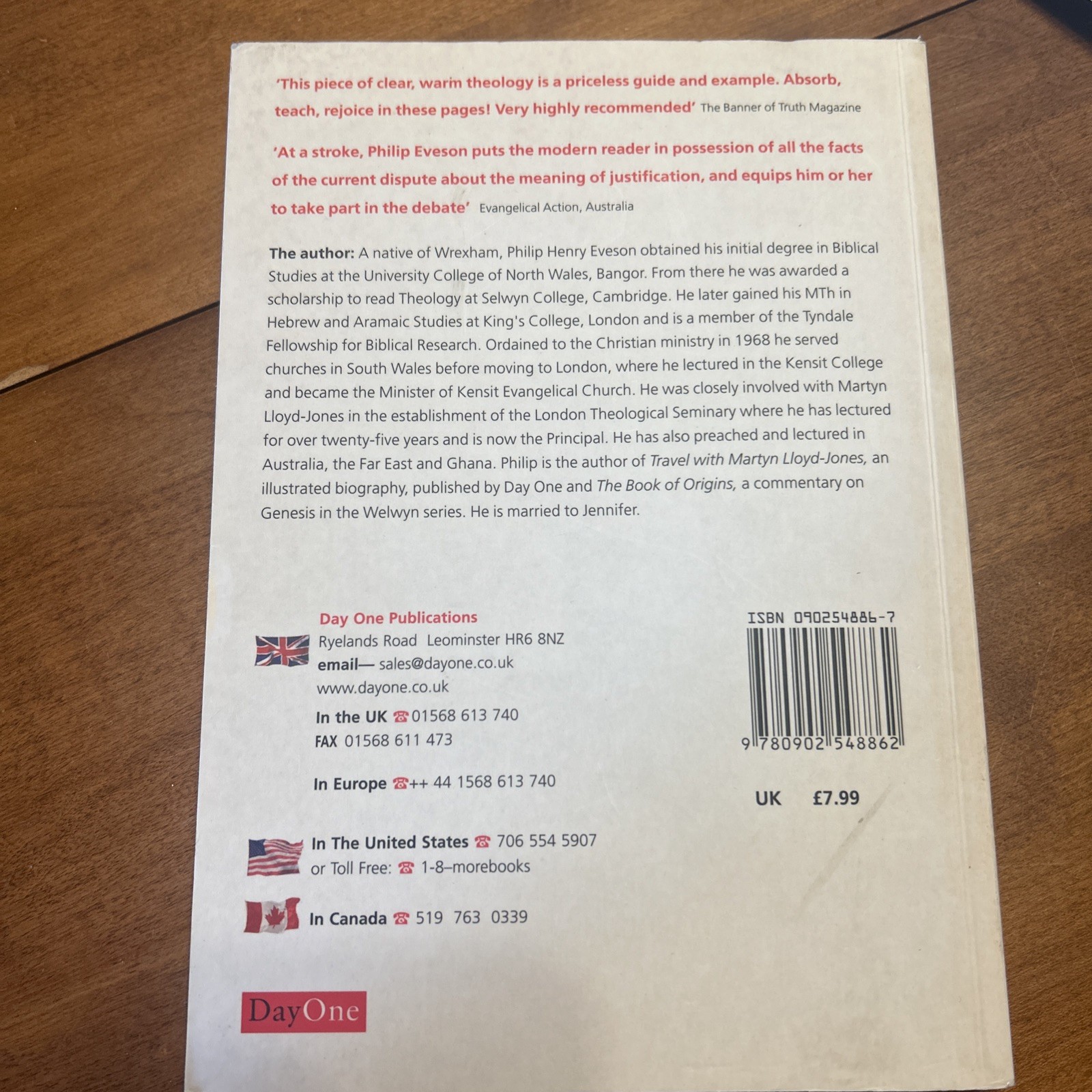 Great Exchange : Justification by Faith Alone by Philipp H. Eveson