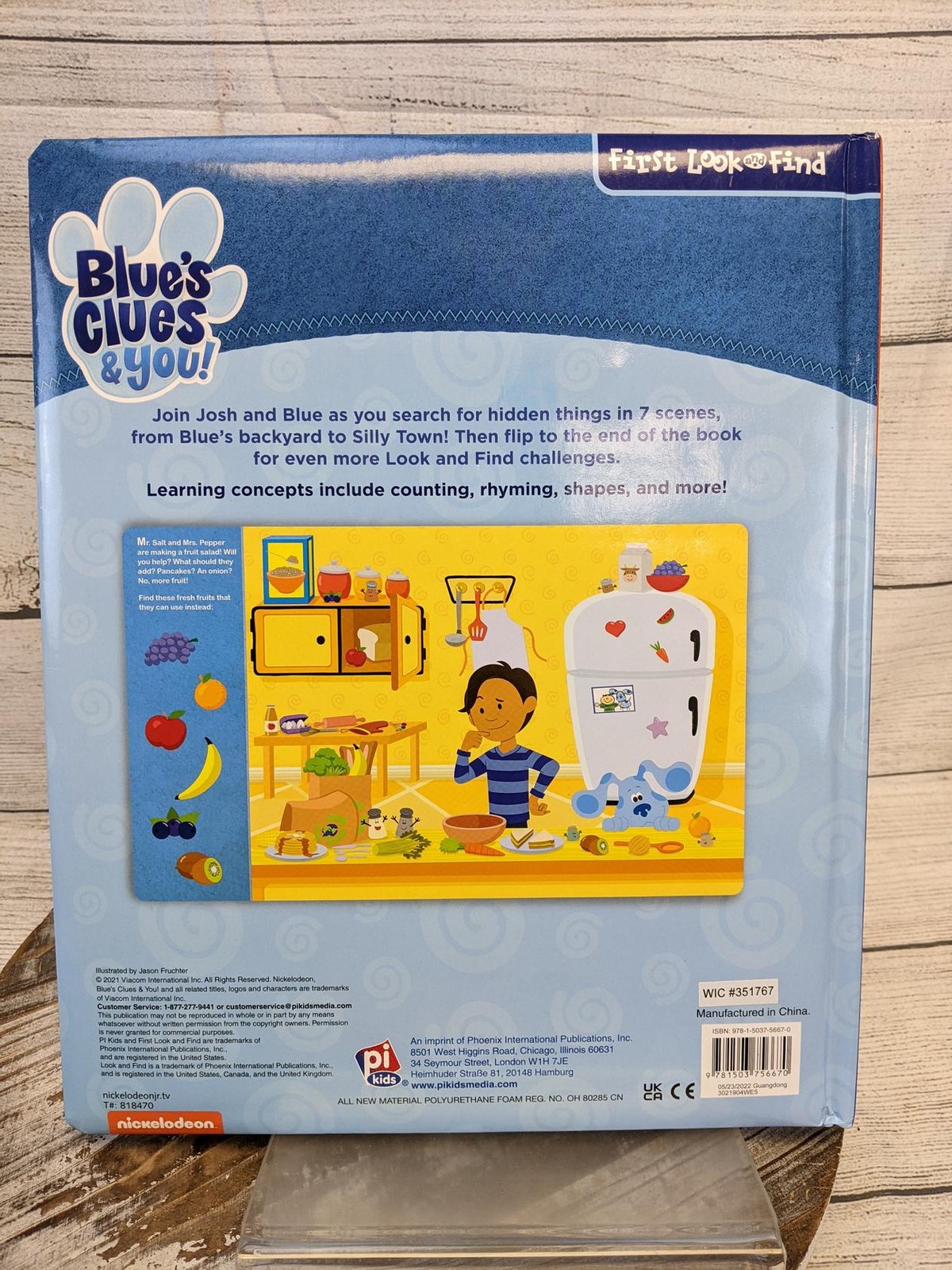 Nickelodeon Blue’s Clues & You – First Look and Find Activity Book