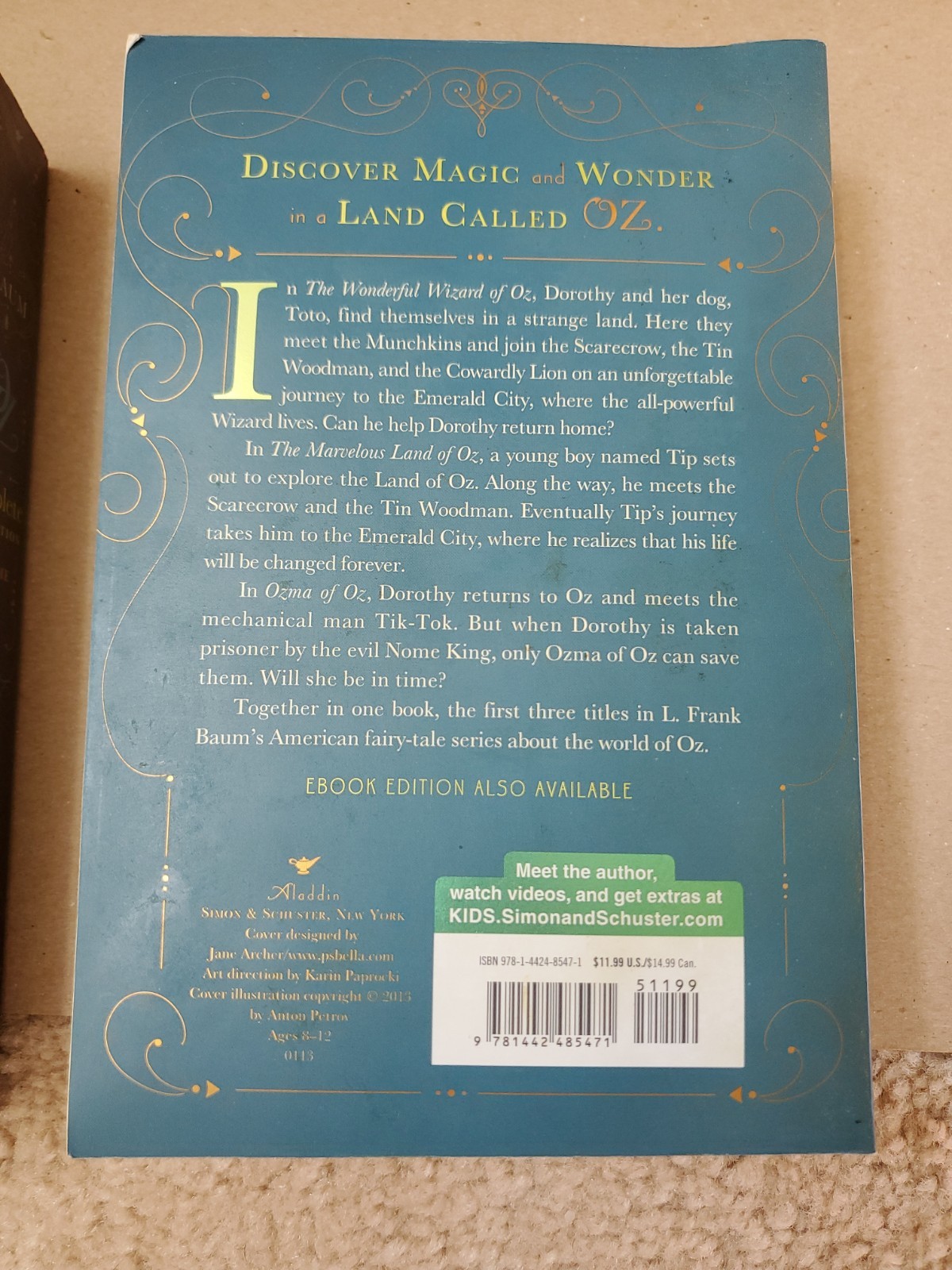 Oz, the Complete Paperback Collection Volume 1-5 L Frank Baum