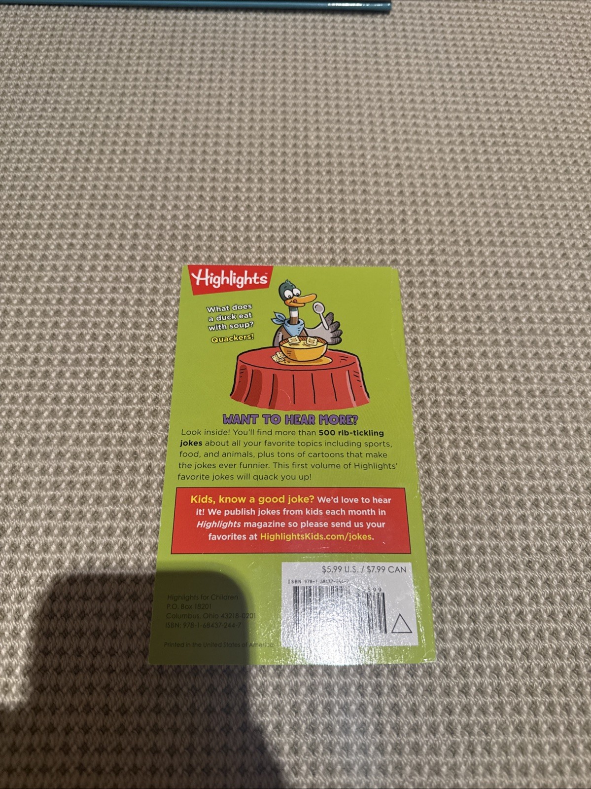 Best Kids’ School Jokes Ever! By Highlights (2022, Trade Paperback)