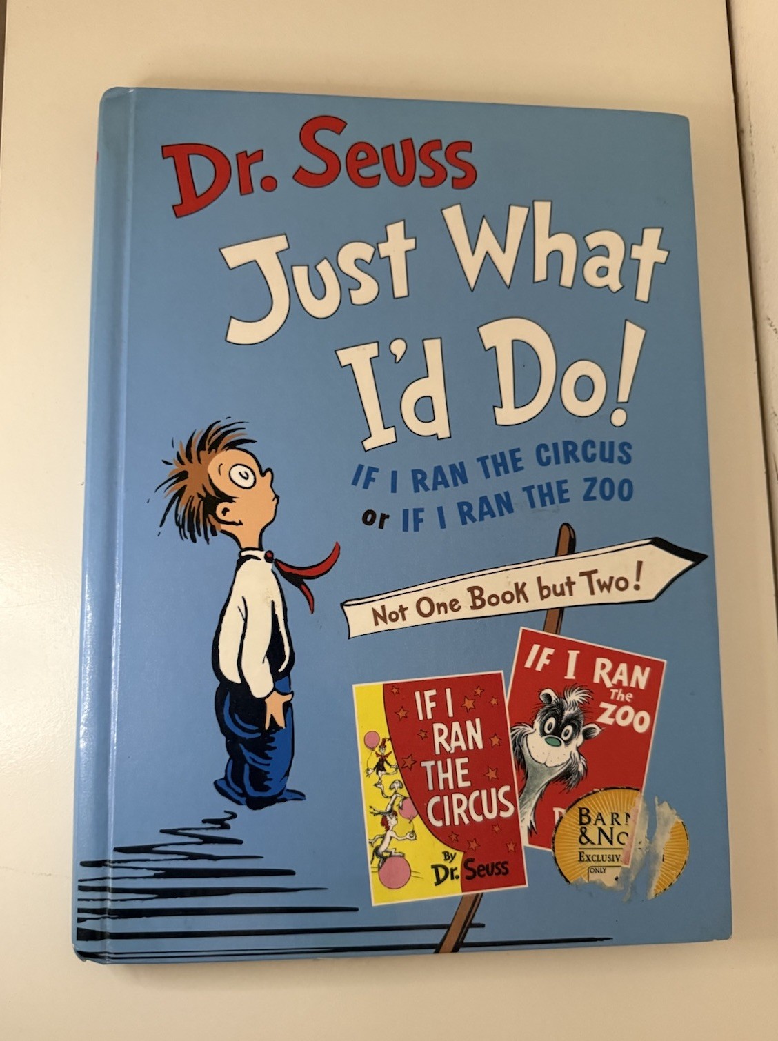 Dr Seuss JUST WHAT I’D DO If I Ran the Circus If I Ran the Zoo 1st Ed Banned