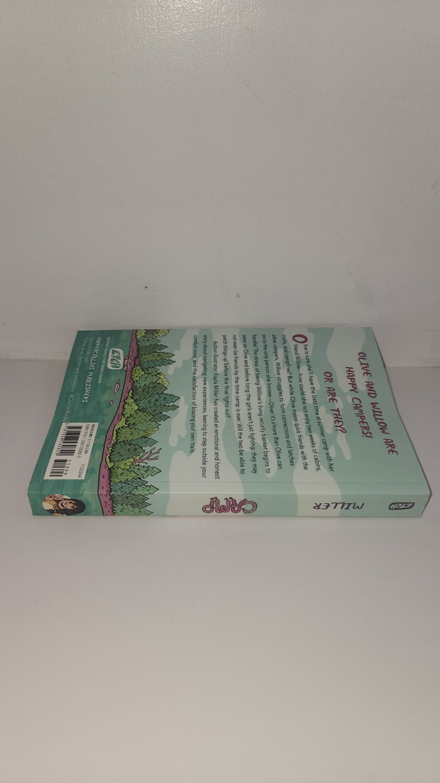 Camp Kayla Miller Graphic Novel Hardcover Excellent Condition