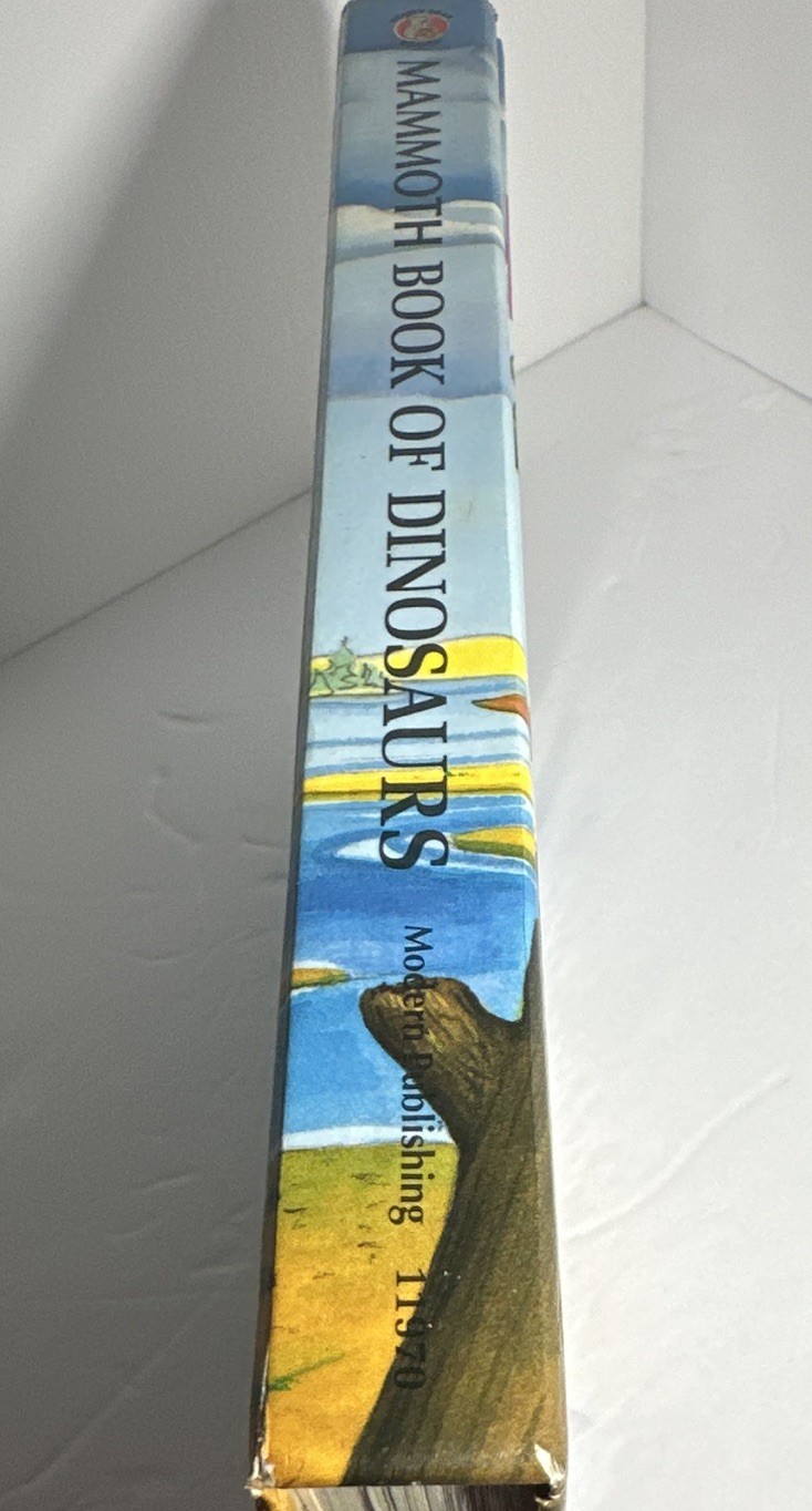 Modern Publishing Mammoth Book of Dinosaurs Hardcover Illustrated Picture Book