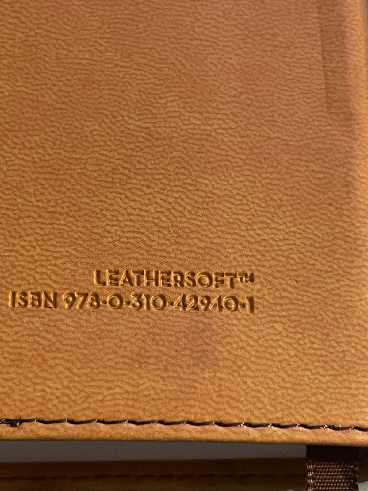 NIV Bible Large Print DuoTone Leather Soft