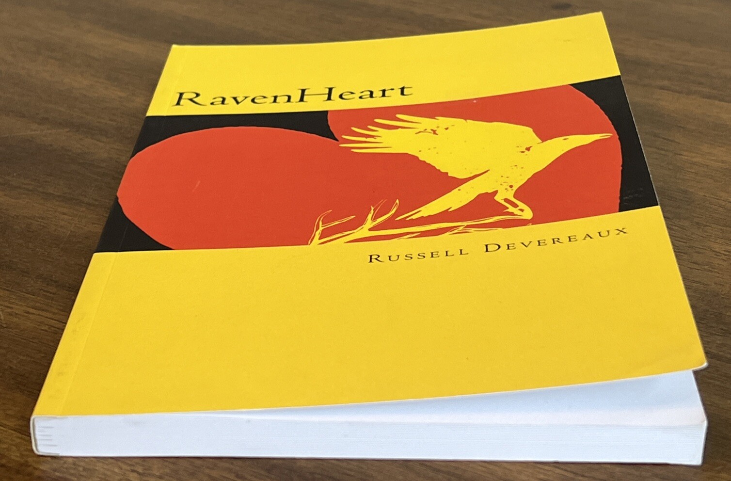 RavenHeart : Poems and Stories SIGNED by Russell Devereaux (2018, Paperback)