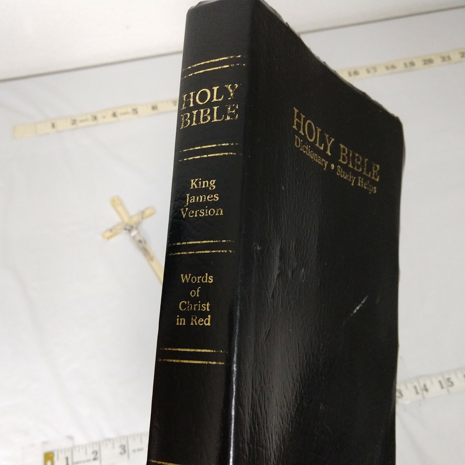 KJV King James Version HOLY BIBLE Black Large Print