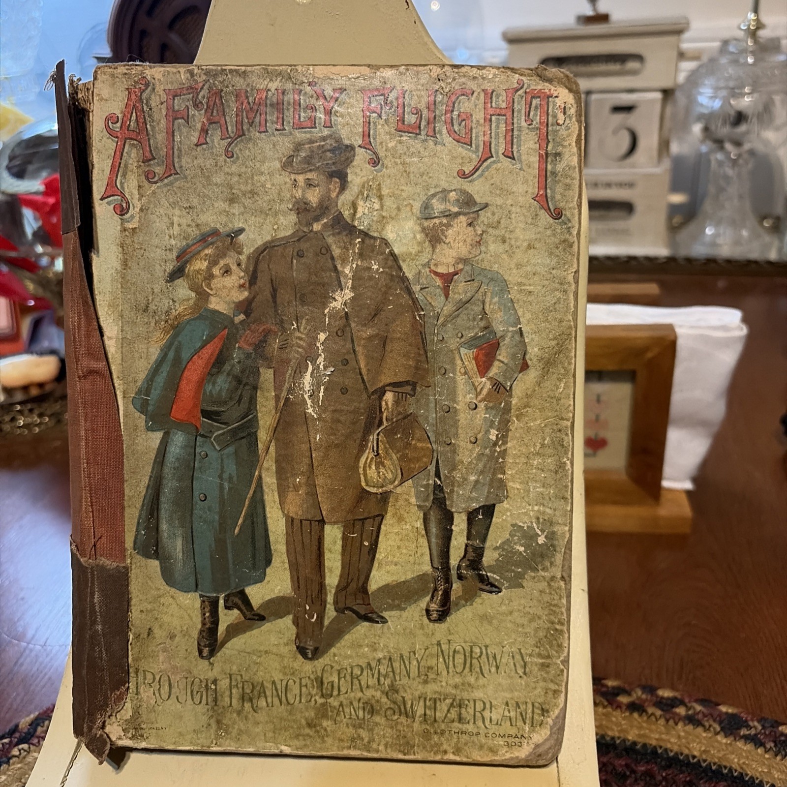A family flight through France, Germany, Norway and Switzerland 1881 edition!