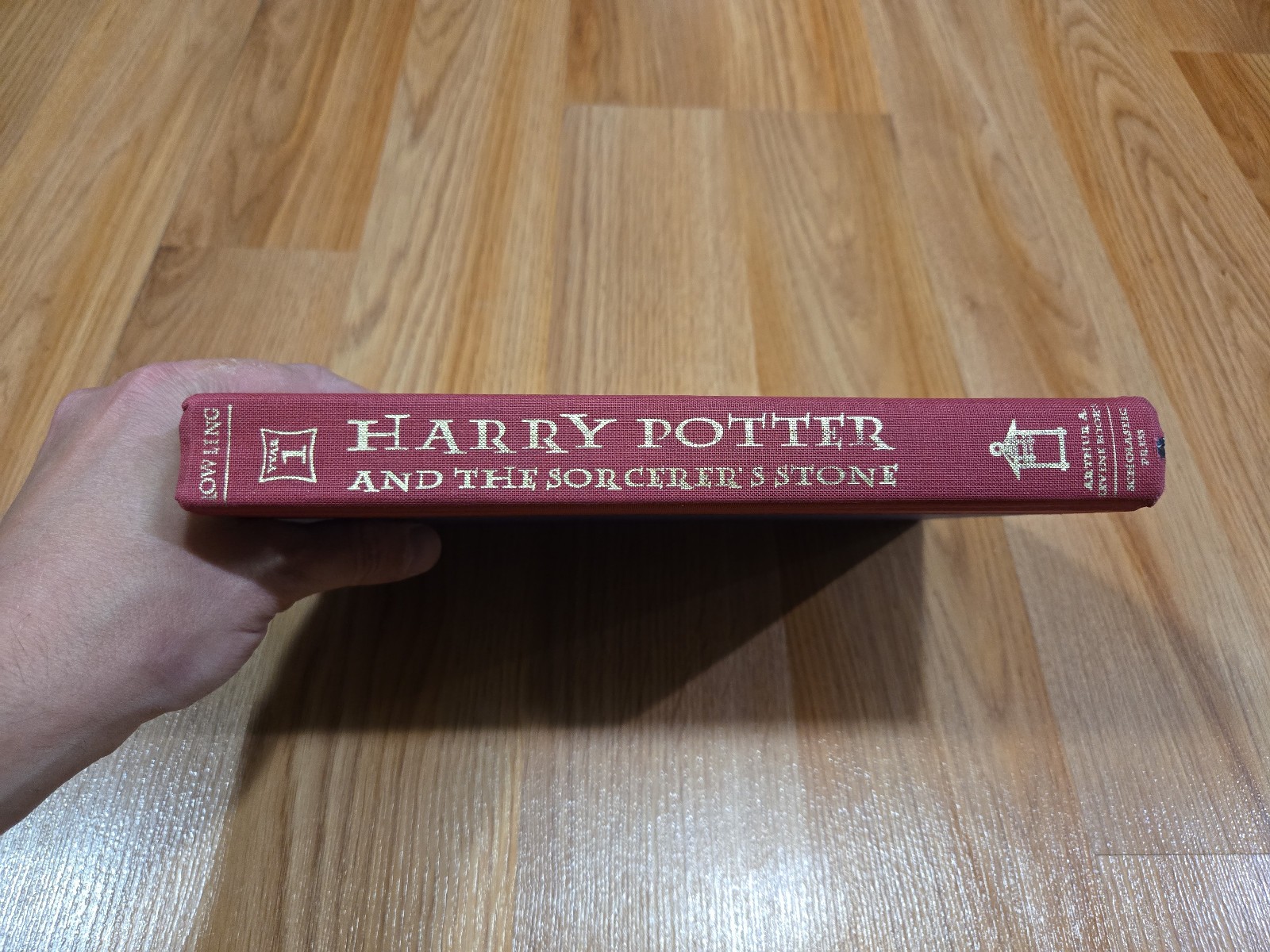 Harry Potter & the Sorcerer’s Stone HC DJ 1st First J K Rowling 1998 Scholastic