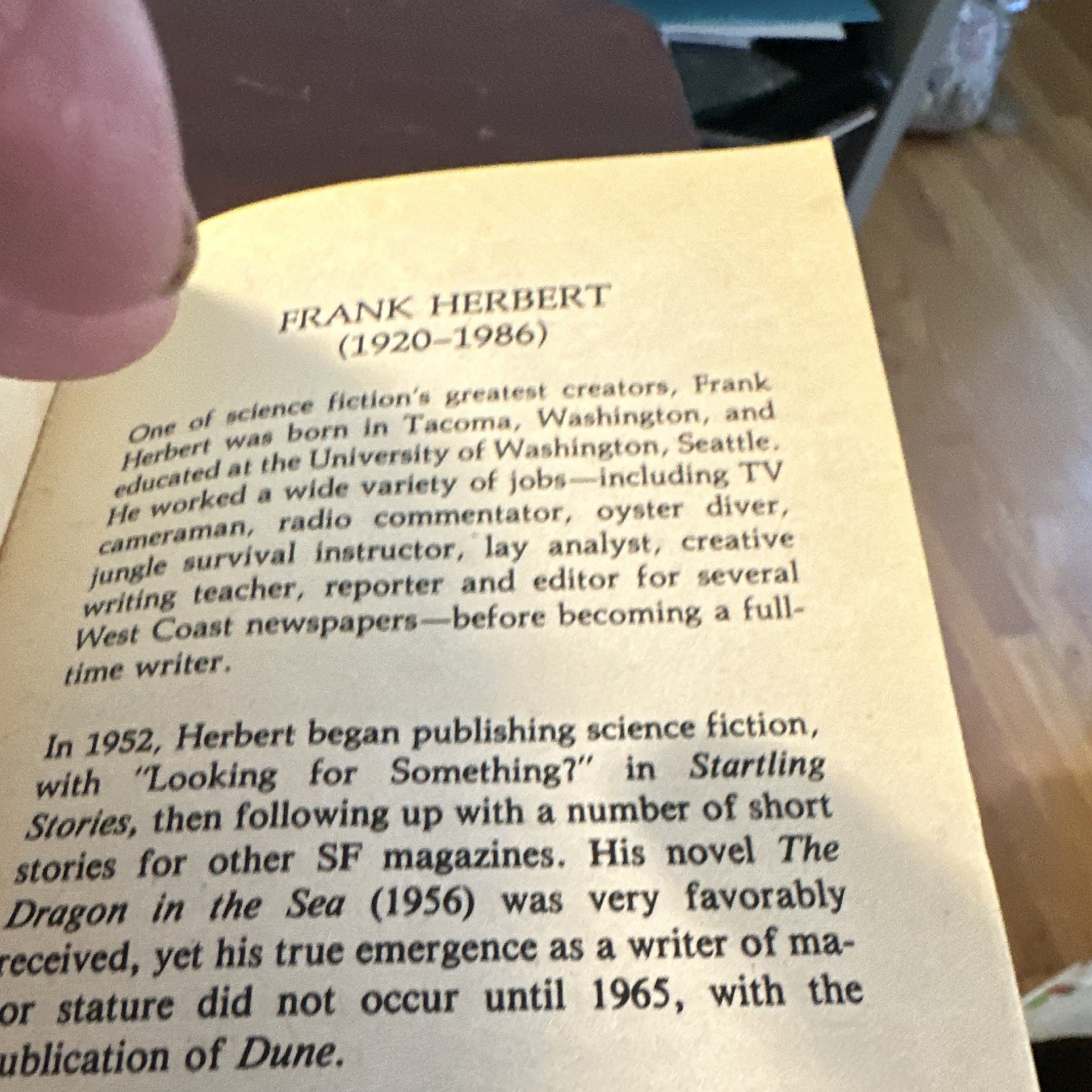 Ace Books Dune Chronicles Chapterhouse: Dune Frank Herbert Paperback 1985