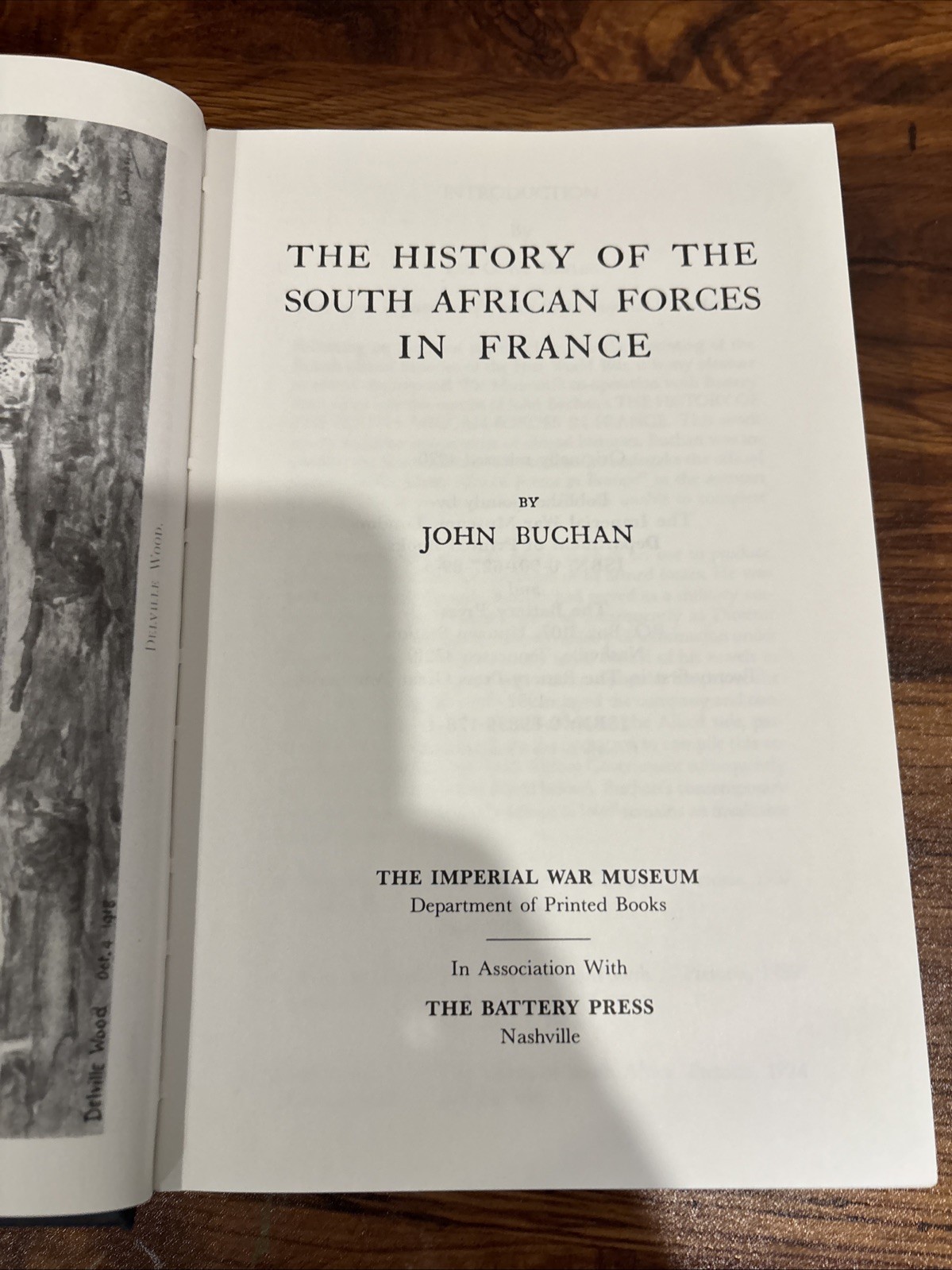 History of the South African Forces In France by John Buchan 1992 HC