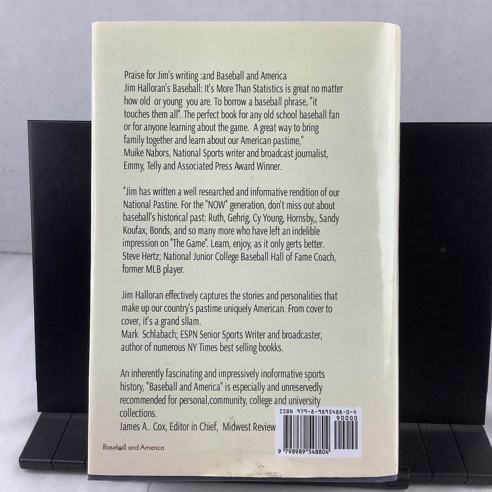 Baseball: It’s More Than Statistics Jim Halloran 2024 HC Baseball Stories MLB
