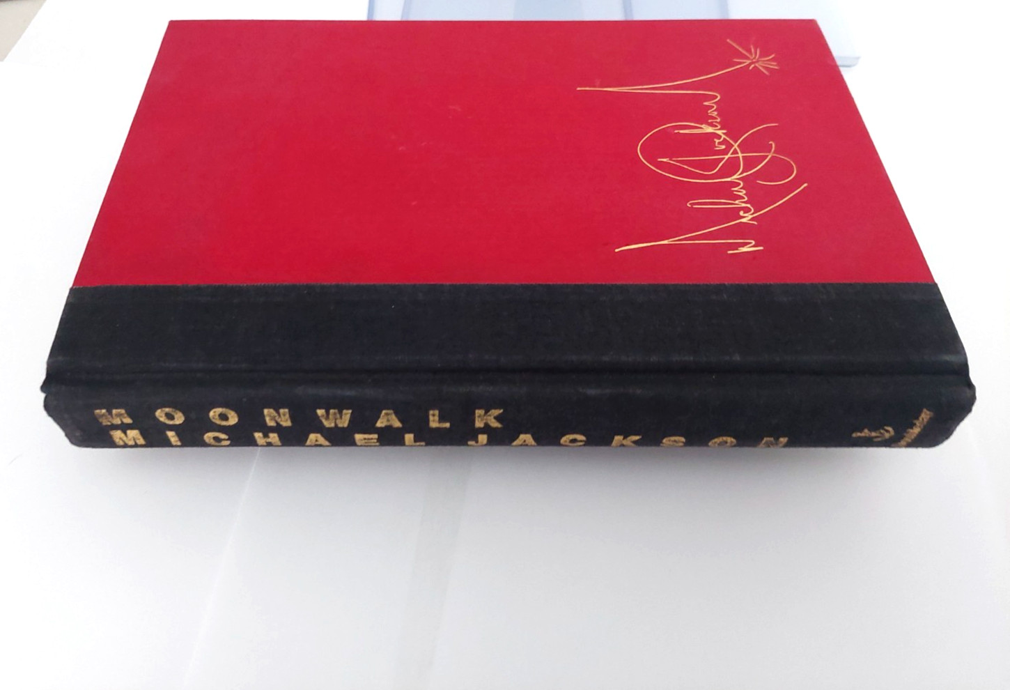 Moonwalk by Michael Jackson 1988 Hardcover NO Dust Jacket 1st Edition